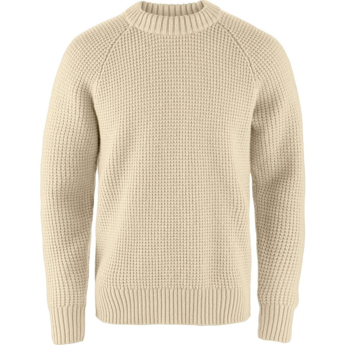 Fjällräven Sweatshirt övik Waffle Knit M Komfortabler Herrenpullover aus Wolle mit hervorragender