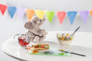 LEONARDO Tasse BAMBINI Elefant 6er-Set, Glas, 280 ml, 6-teilig