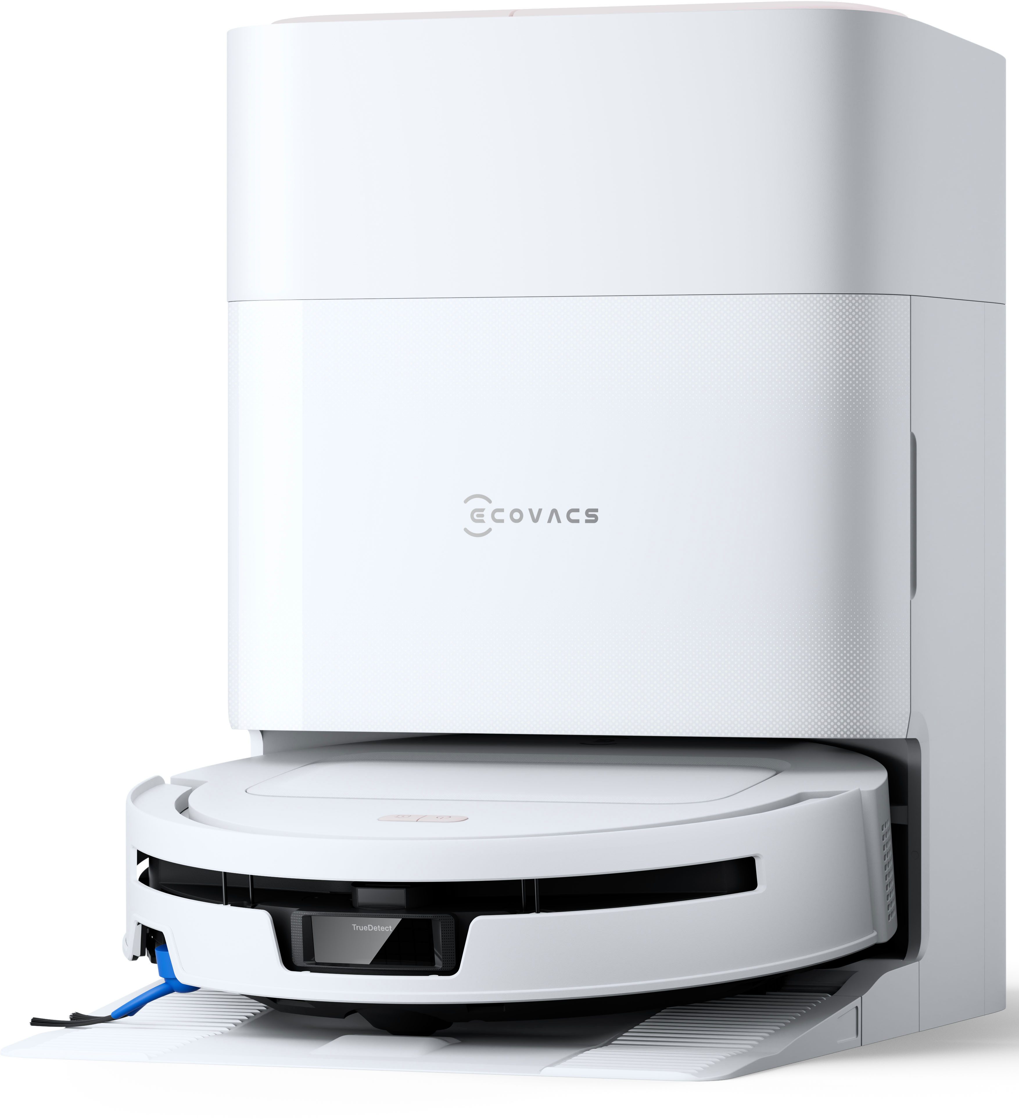 ECOVACS Nass-Trocken-Saugroboter DEEBOT T90 MAX PRO, 60 W, mit Beutel, 40.000 Pa + 16,45L/s Luftstrom, Wischwalze, All-in-One Station