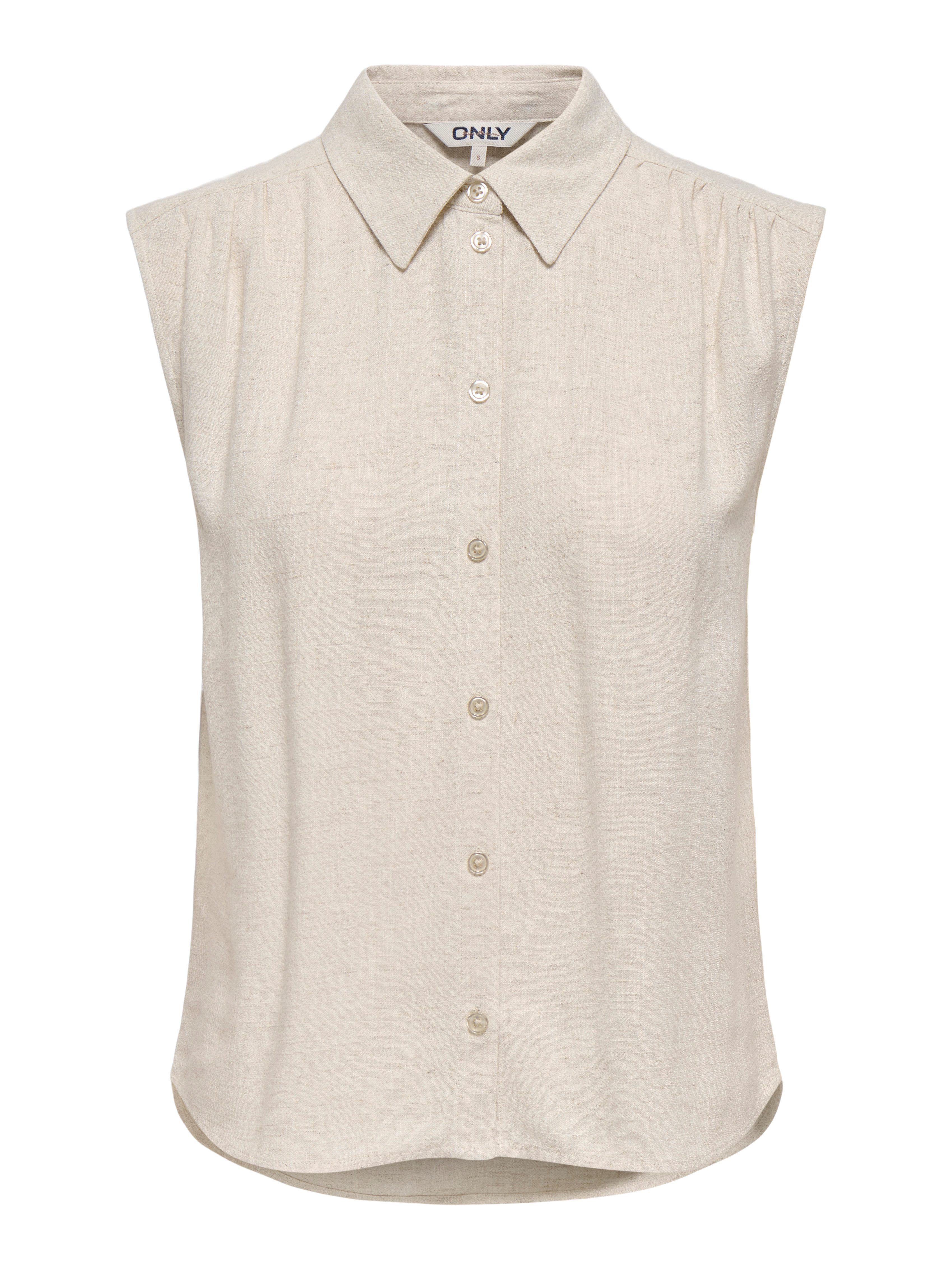 ONLY CARMAKOMA Blusentop CARSIESTA S/L LINEN BL SHIRT PNT NOOS Viskosemisch günstig online kaufen