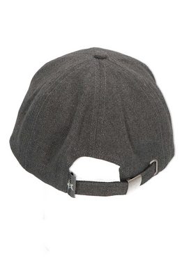 Sterntaler® Baseball Cap Basecap (1-St., Cap für Kinder mit Badge, Aufschrift Mood und Größenregulierung) Hut Sonnenschutz Basecap aus Denim und Kork in Rauchgrau