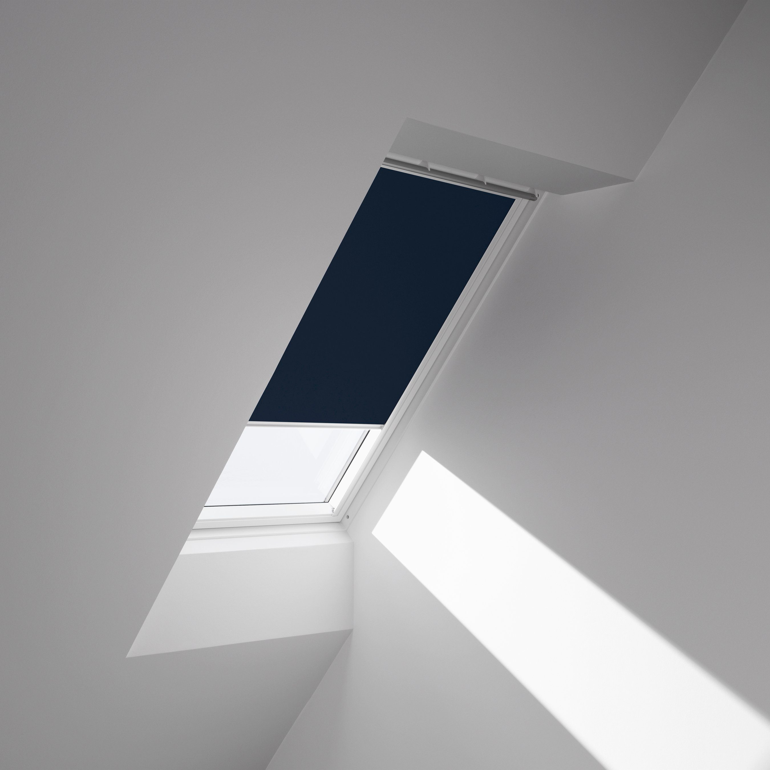 VELUX, dunkelblau »Pick verdunkelnd, in DKL C06 1100SWL, Verdunklungsrollo & VELUX Führungsschienen, Click!«,