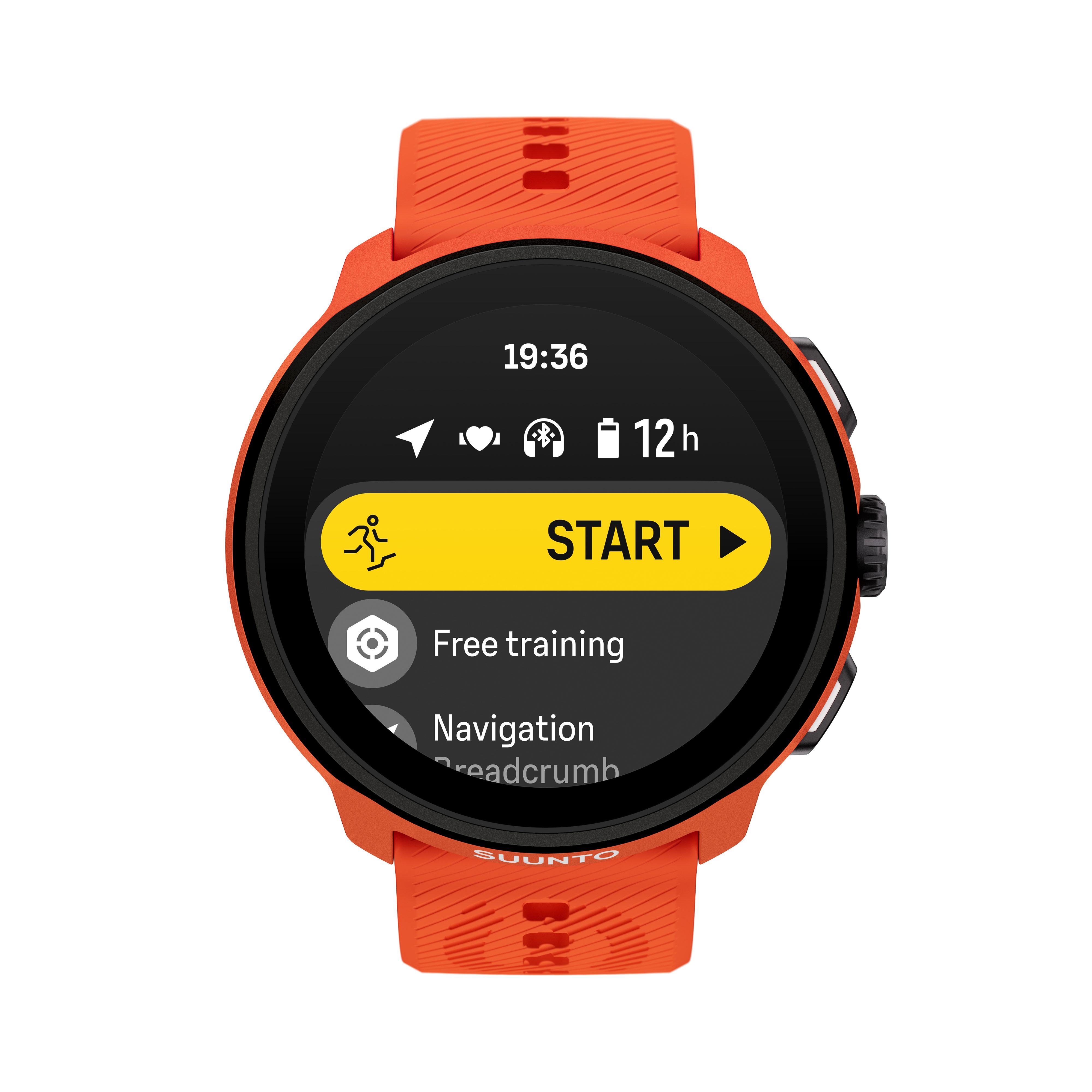 Suunto RUN Leichte Sportuhr speziell für Läufer Fitnessuhr (3,35 cm), Aktivitätsaufzeichnung, Herzfrequenz, Schlaftracking, MP3-Speicher