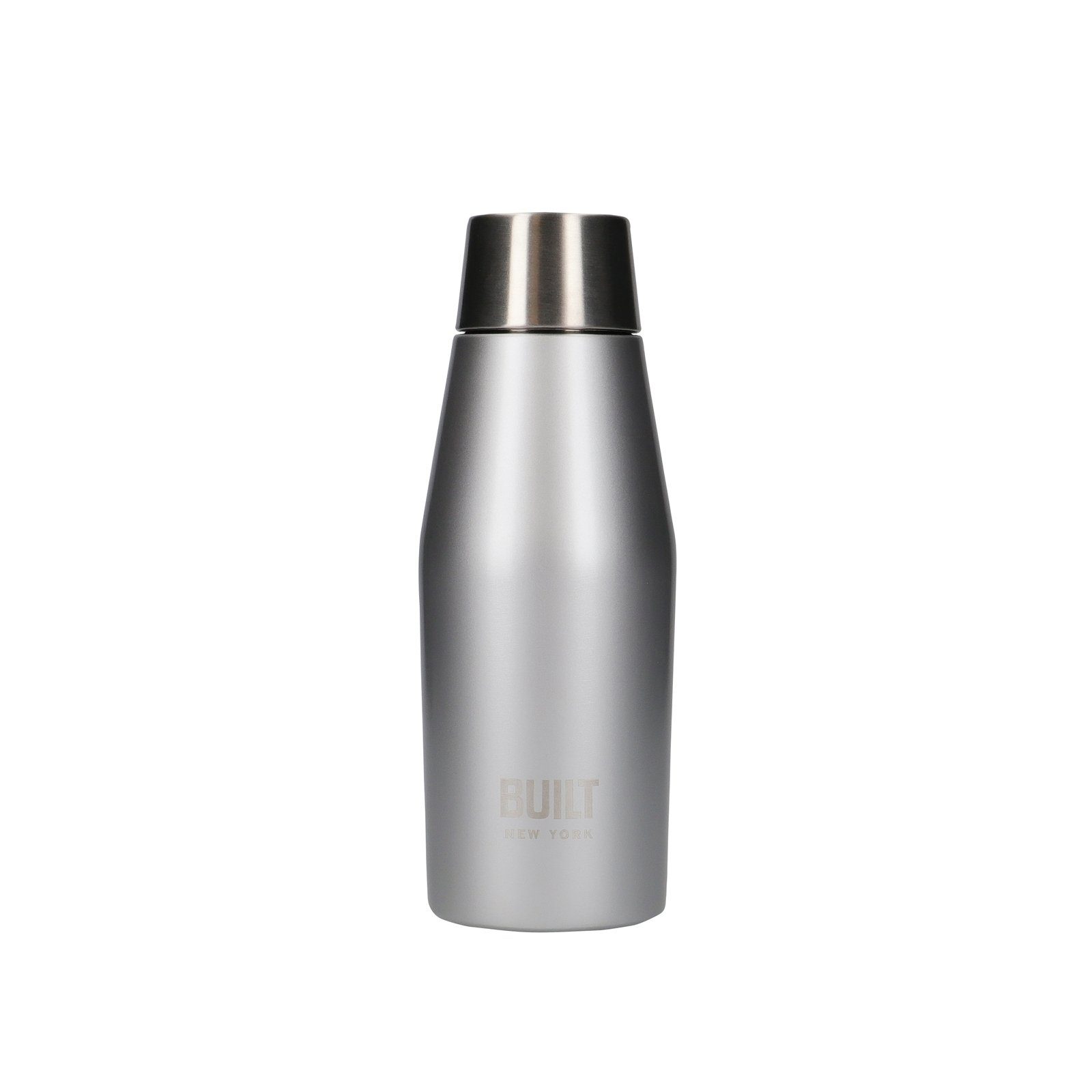 Neuetischkultur Isolierflasche Isolierflasche Edelstahl, 330 ml doppelwandig Silber
