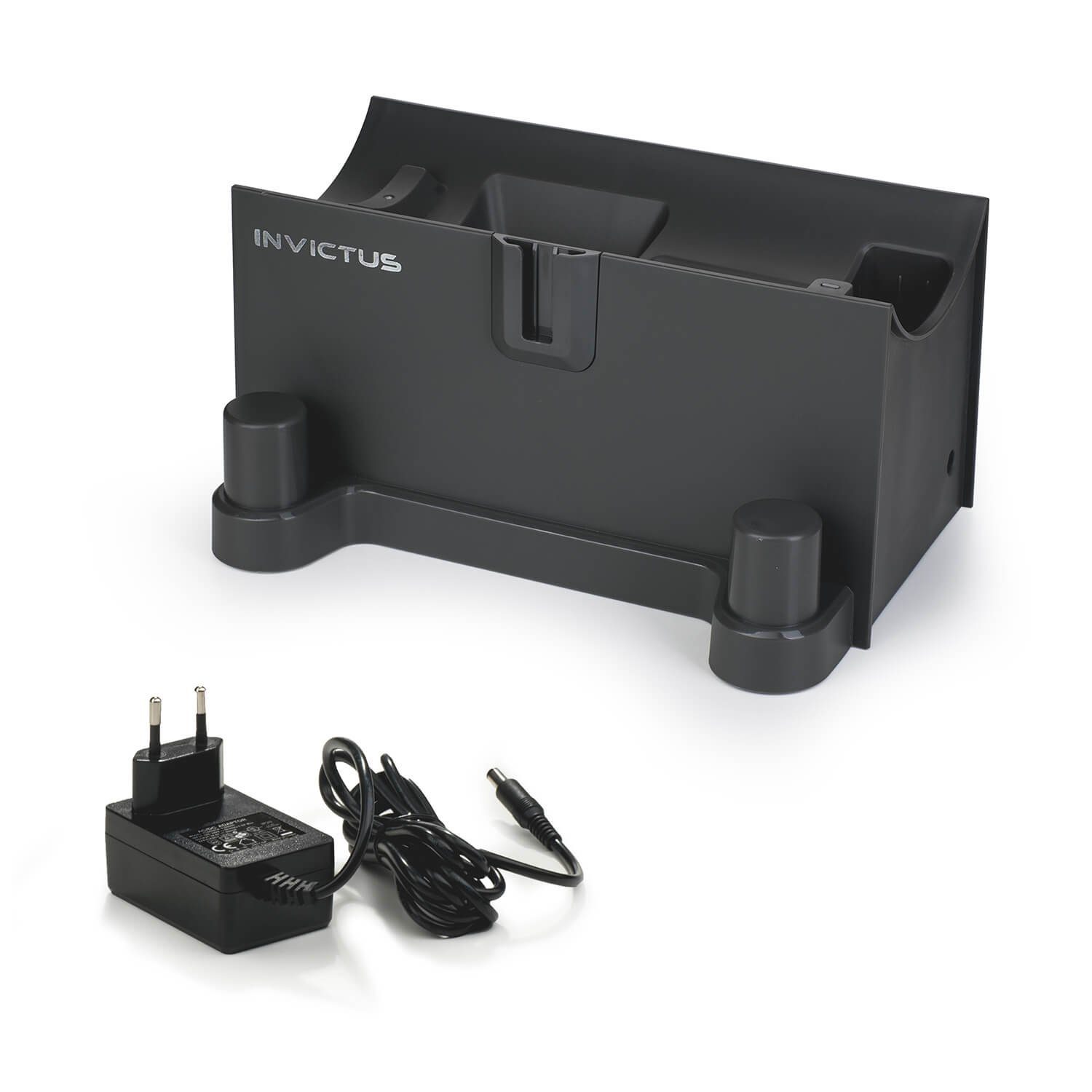Genius INVICTUS X7 Aufbewahrungsstation Set 2-tlg. Akku-Ladestation (Aufbewahrungs-Station für Invictus X7 - für alle Zubehör-Teile)