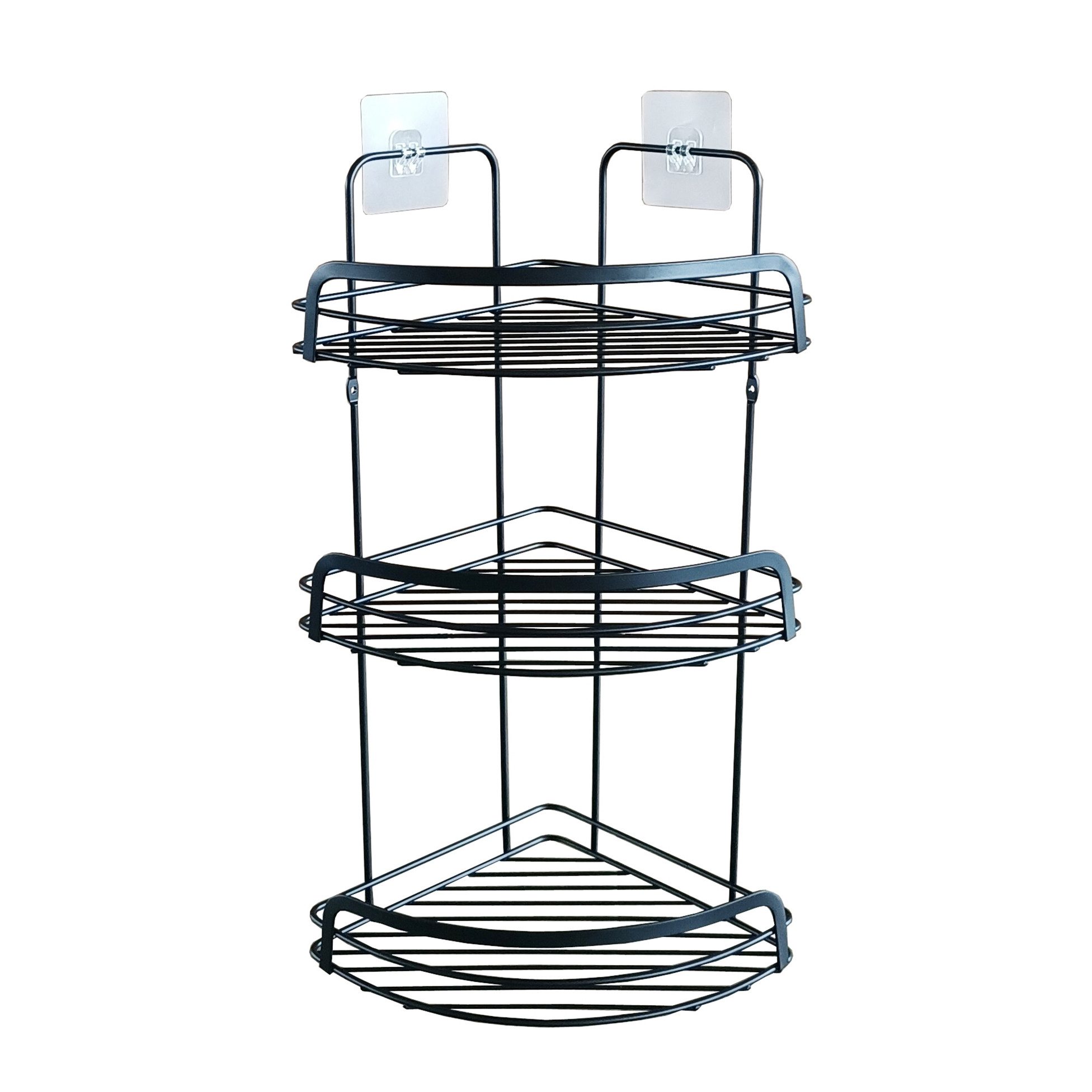 MEGA Möbel Etagere Eck-Duschregal Premium FILAIRE, KunststoffMetall
