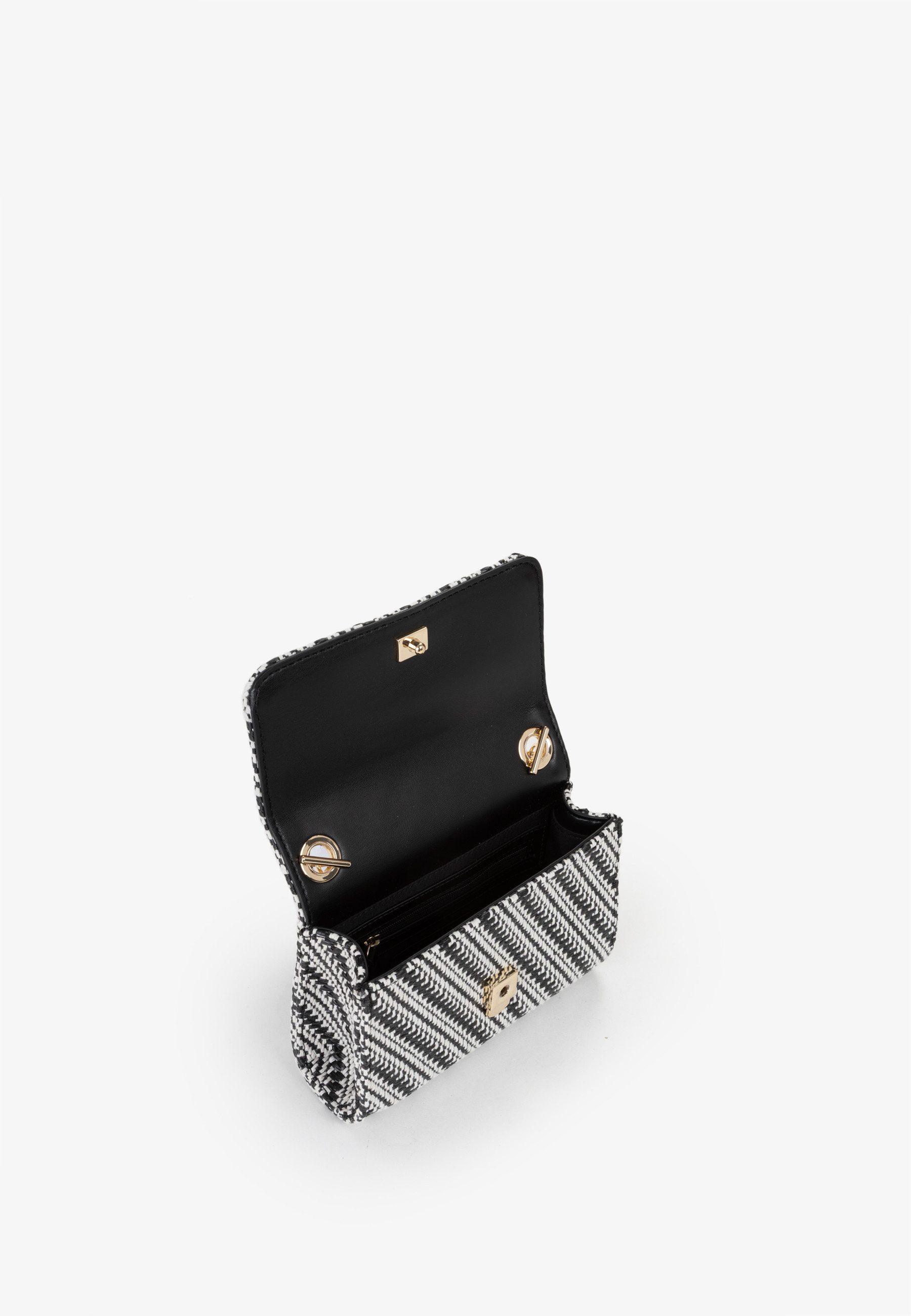 VALENTINO BAGS Umhängetasche DIVINA SUMMER, Damen Handtasche mit goldfarbenem Schmuckelement und Fransen