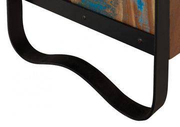 Massivmoebel24 Sideboard Sideboard Altholz 150x43x90 mehrfarbig lackiert INDUSTRIAL #06