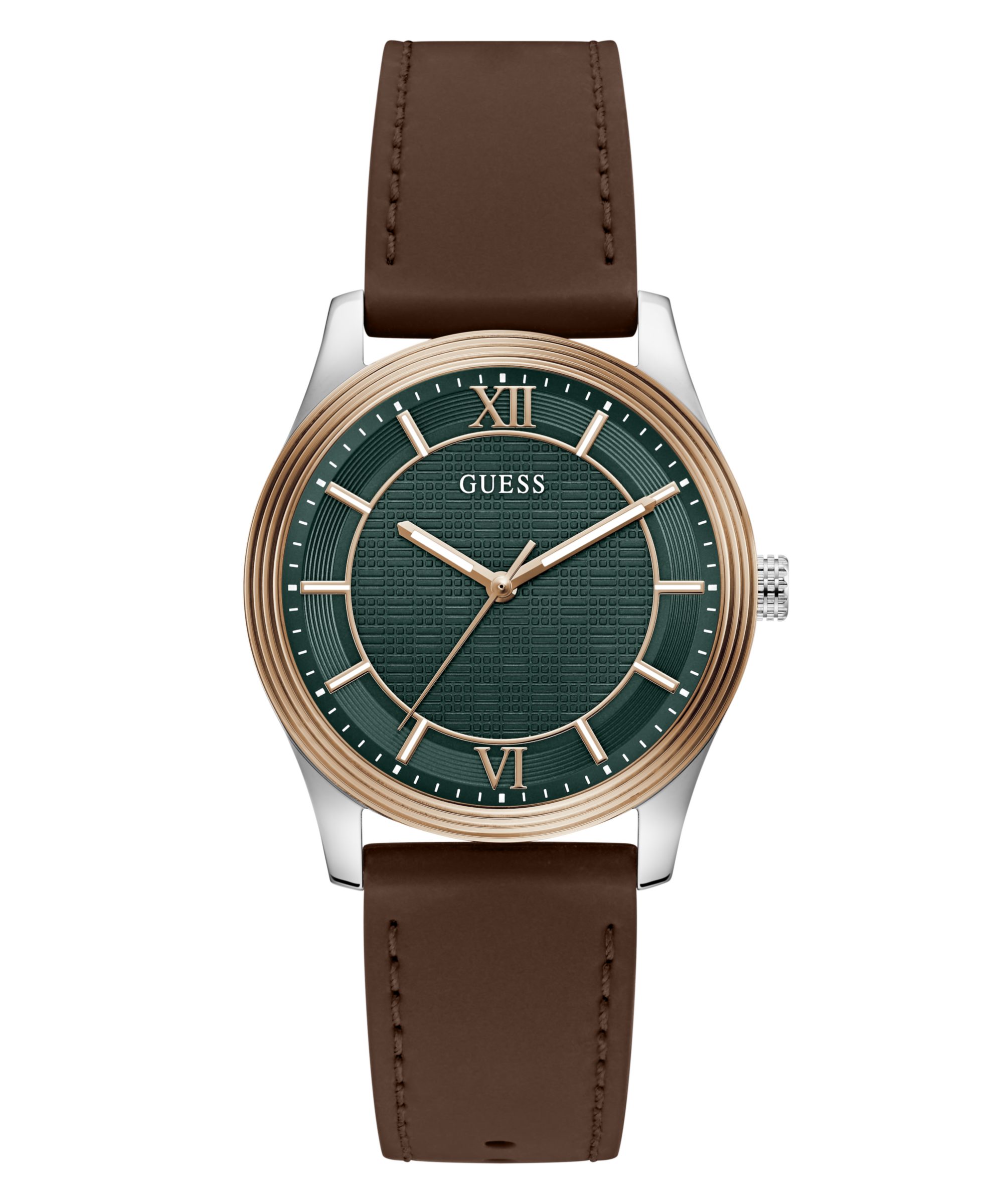 Guess Quarzuhr QUENTIN GW1128G6, Armbanduhr, Damenuhr, Herrenuhr, Silikonarmband, analog