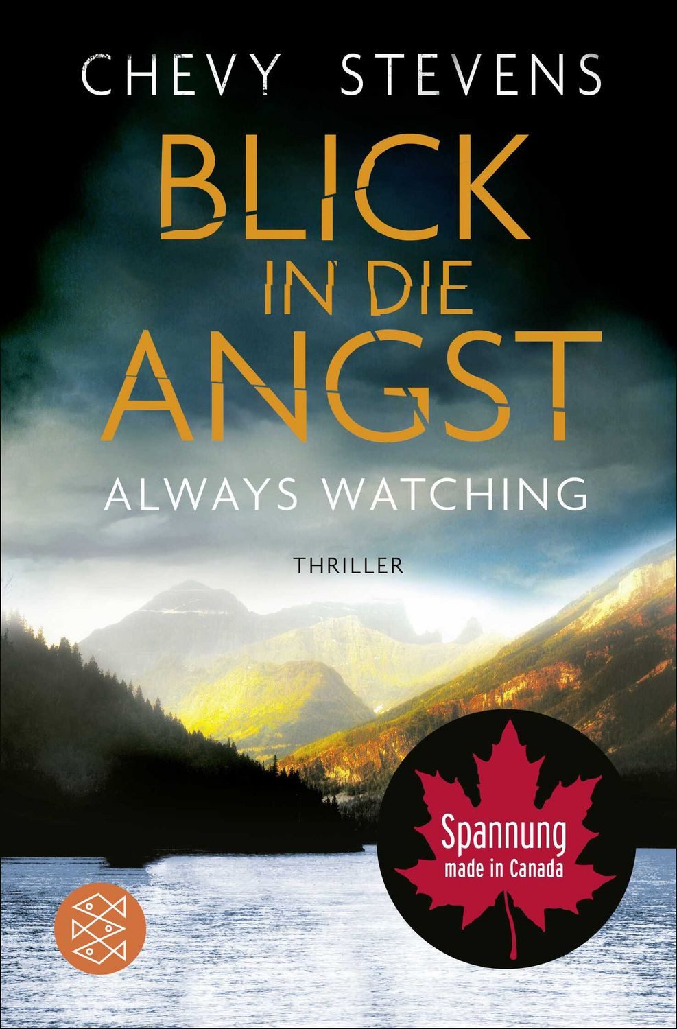 Blick in die Angst / Chevy Stevens, Thriller, »Stevens setzt immer noch eins drauf.« Krimi-Couch