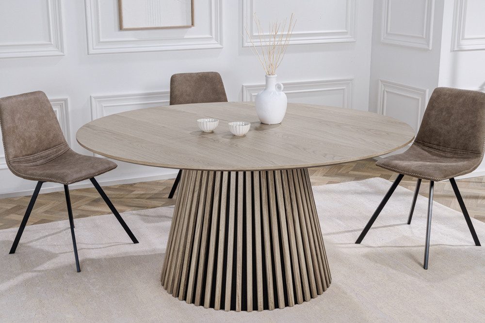 riess-ambiente Esstisch VALHALLA WOOD 120cm grau günstig online kaufen