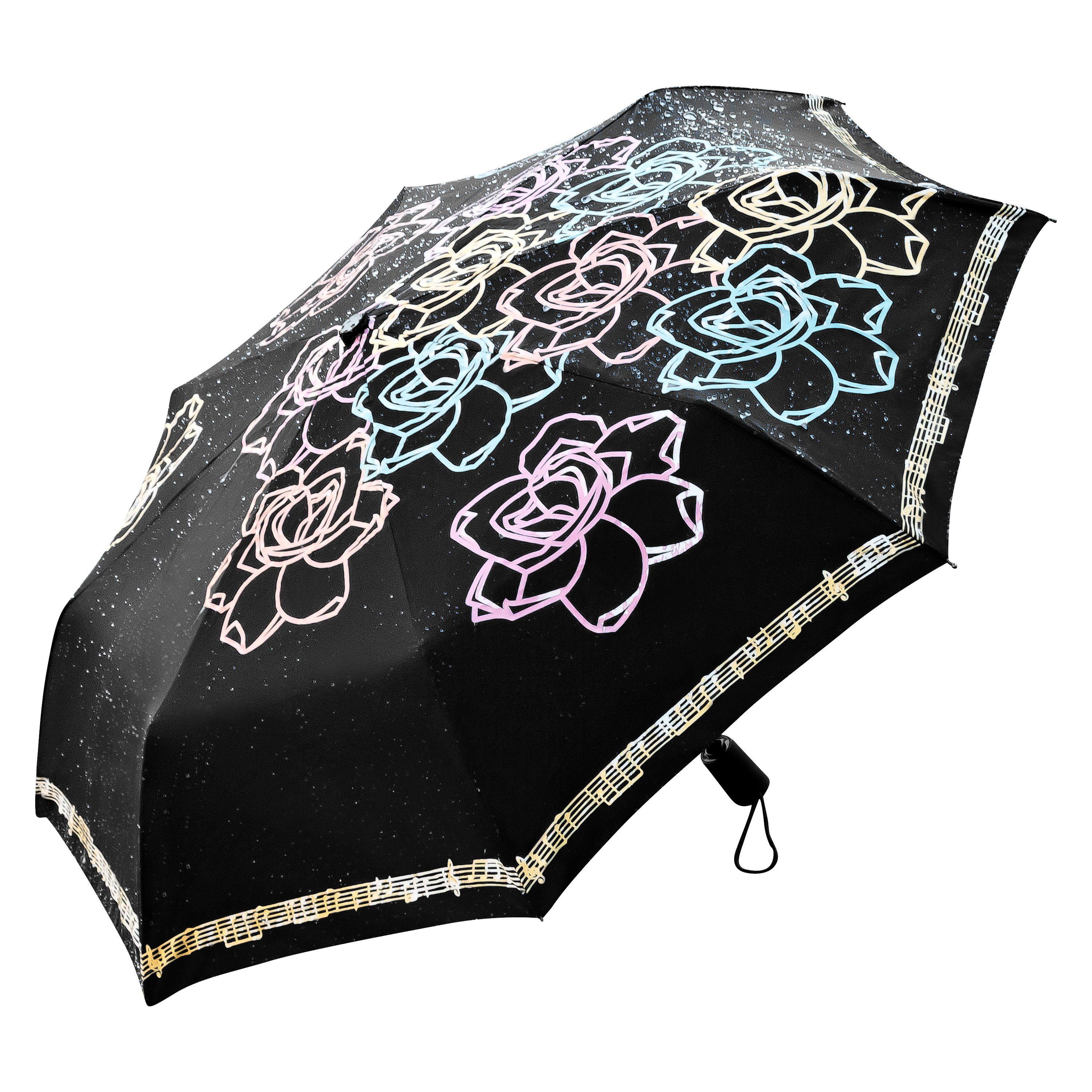 von Lilienfeld Taschenregenschirm »VON LILIENFELD Regenschirm Taschenschirm  Farbwechsel bei Regen Sturmfest Fiberglas Auf-Zu-Automatik Leicht Julia«,  Farbwechsel online kaufen | OTTO