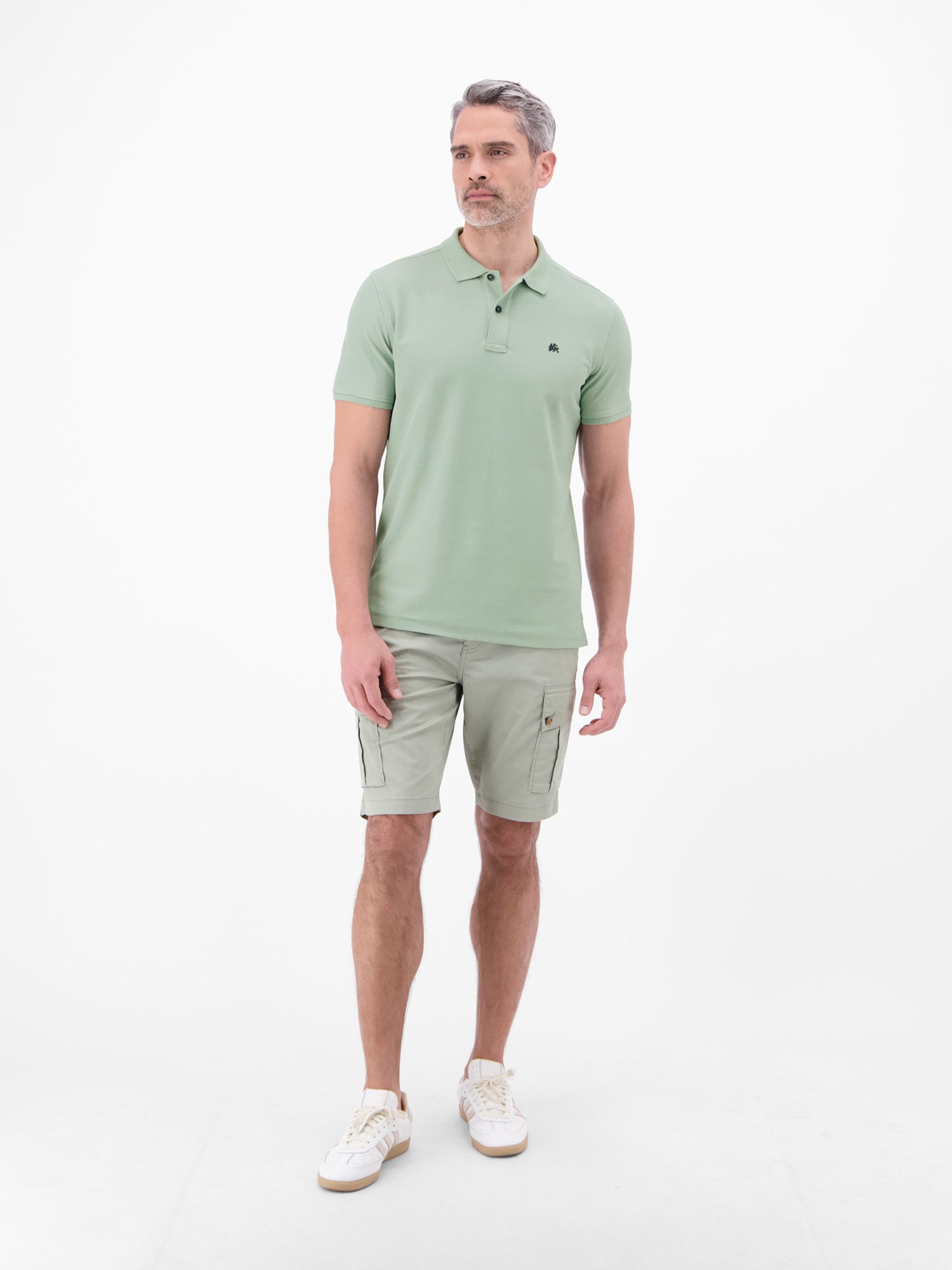 LERROS Poloshirt COOL & DRY mit Logo-Stickerei
