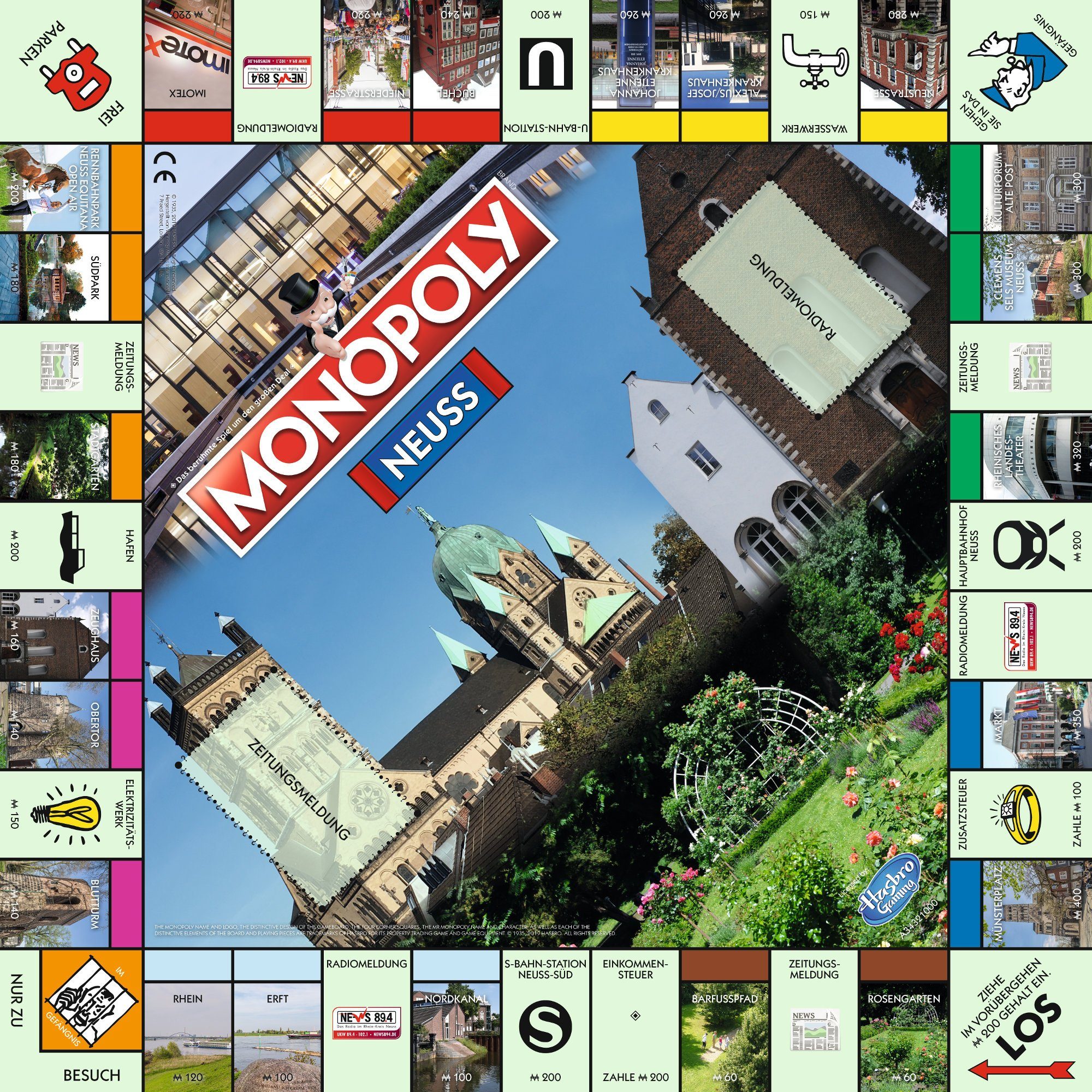 Winning Moves Spiel Monopoly Neuss, Brettspiel