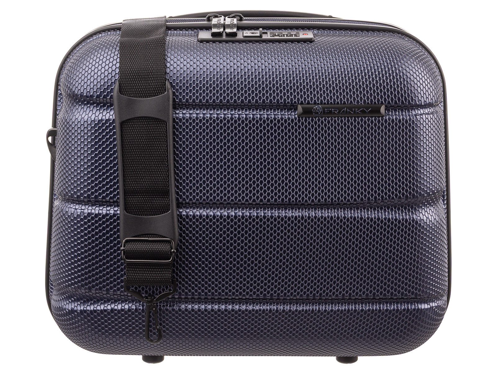 Franky Beautycase ABS13 Beautycase Handgepäck Hartschale (Stück, 1-tlg., T/B/H ca.19/36/29 cm), TSA-Schloss