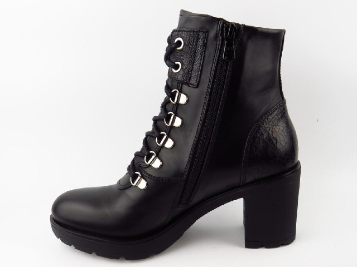 Nero Giardini Leder schwarz Stiefelette günstig online kaufen
