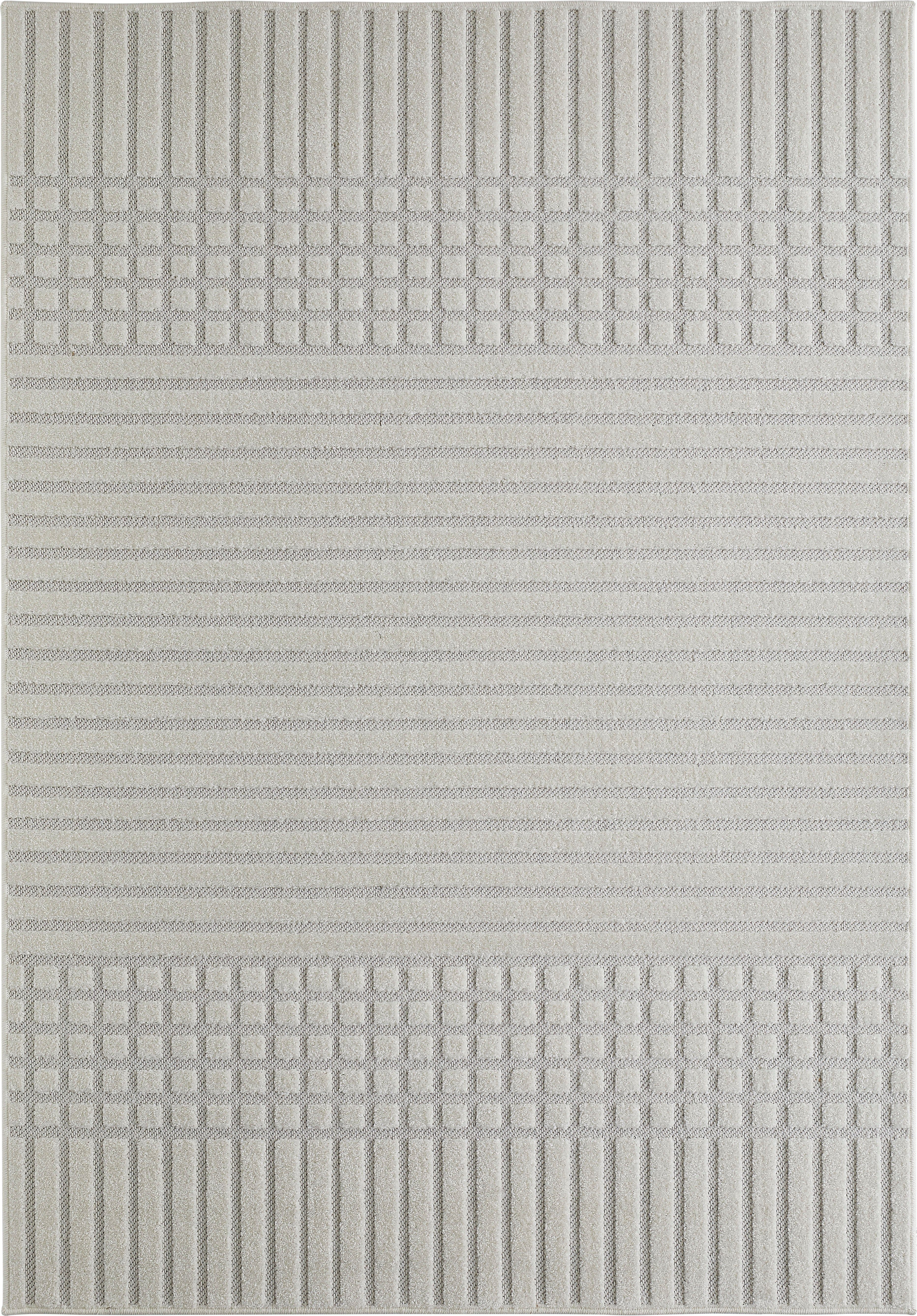 Teppich La Rochelle, Andiamo, rechteckig, Höhe: 7 mm, Boho-Skandinavischer Stil, Hoch-Tief Effekt, modern, Wohnzimmer