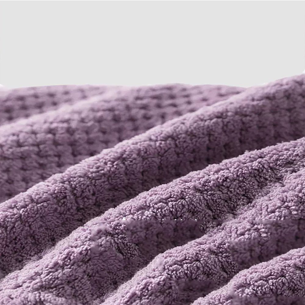 Mikrofaser (1-St), absorbiert Haar trockenes Duschhaube Trockenhaarkappe Die L.Ru aus Wasser, für Turban-Handtuch UG