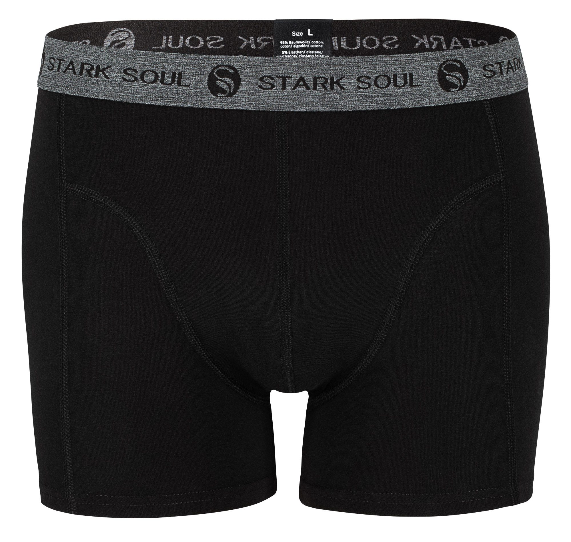 Stark Soul® Boxershorts Herren Boxershorts, 3er Pack, Retroshorts, Trunks - weiche Baumwolle 3er-Pack – Bild 4 von 5
