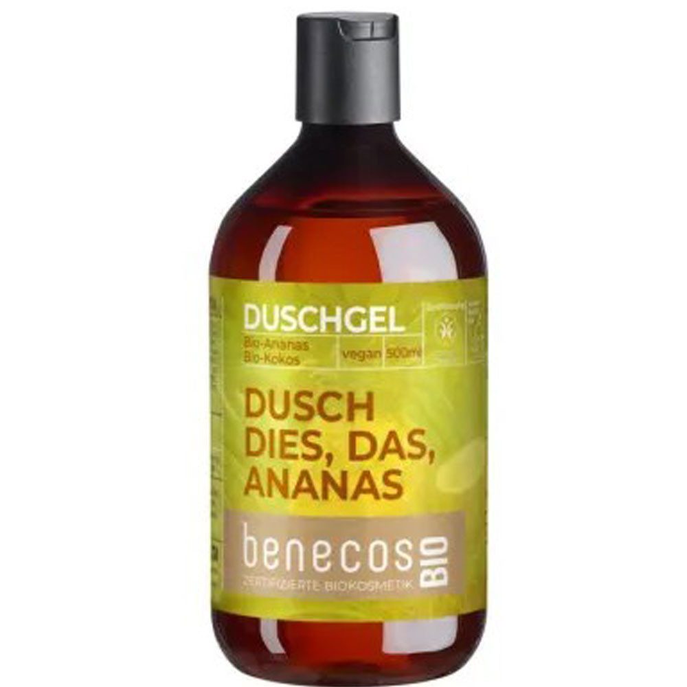 Benecos Duschgel Sommer Edition Ananas, 500 ml