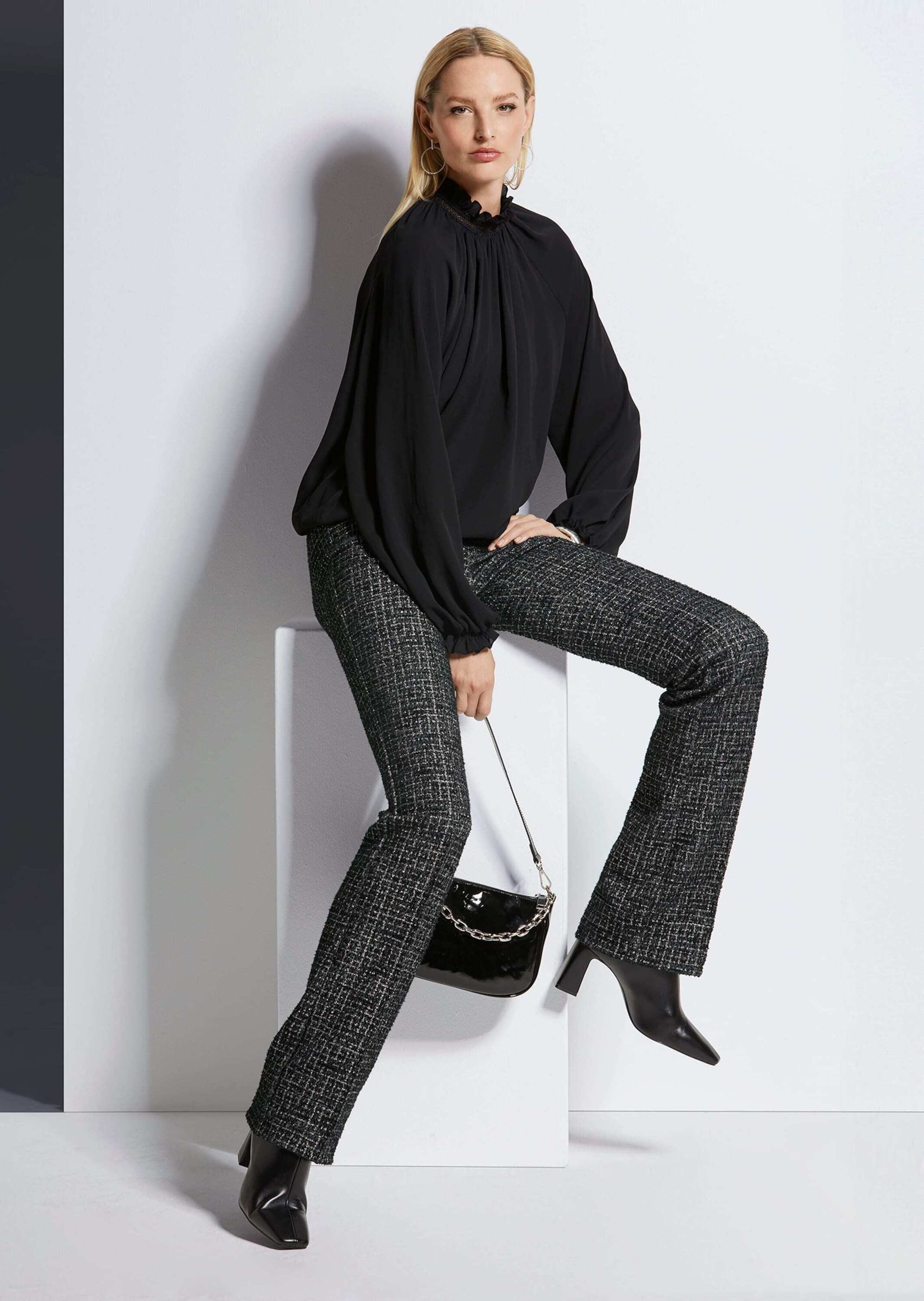 MADELEINE Langarmbluse Blusenset mit Rüschenakzenten