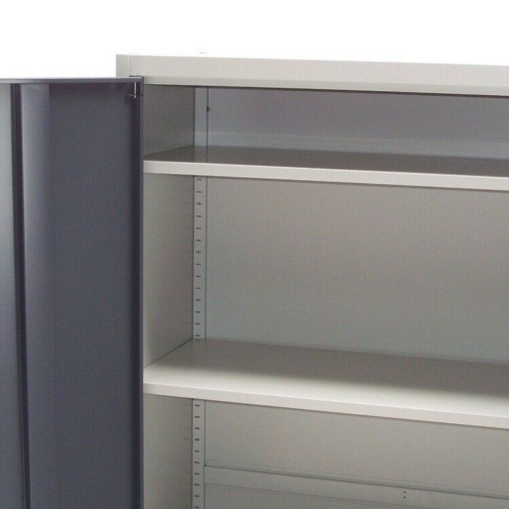 180x115x40cm Apex Werkstattschrank Büroschrank 57013 XXL Metallschrank Aktenschrank Aktenschrank