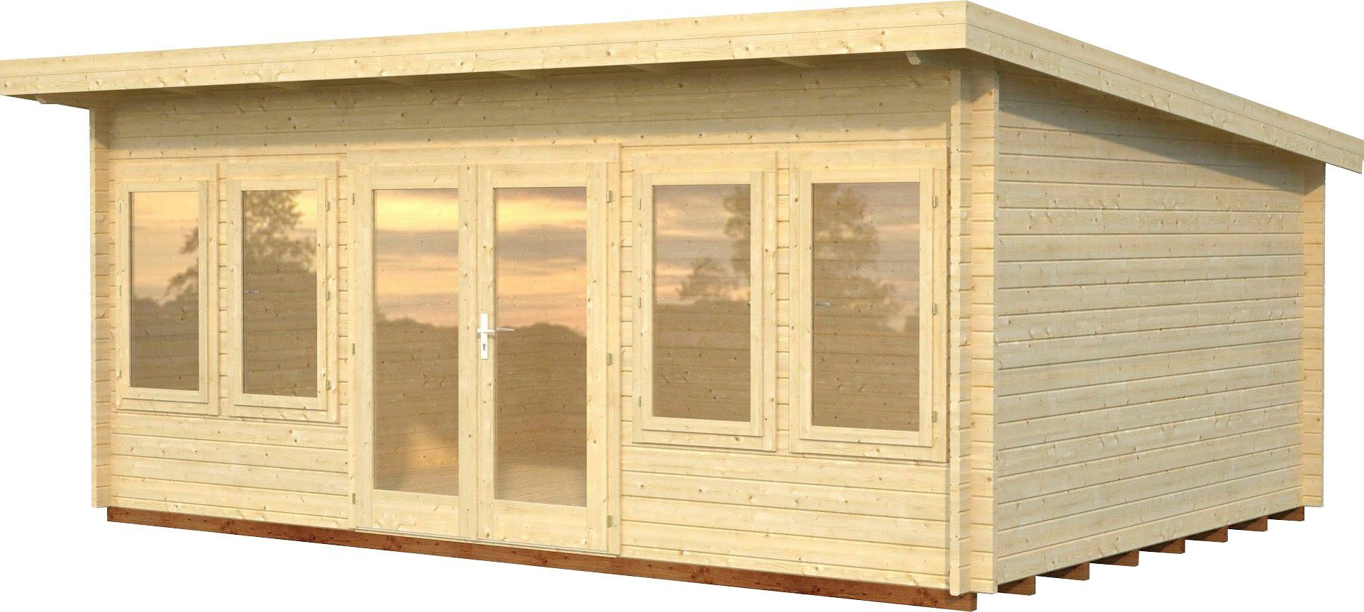 Palmako Gartenhaus Lisa, BxT: 578x447 cm, (Set), 19,4 m², mit Fußboden im Gartenhaus
