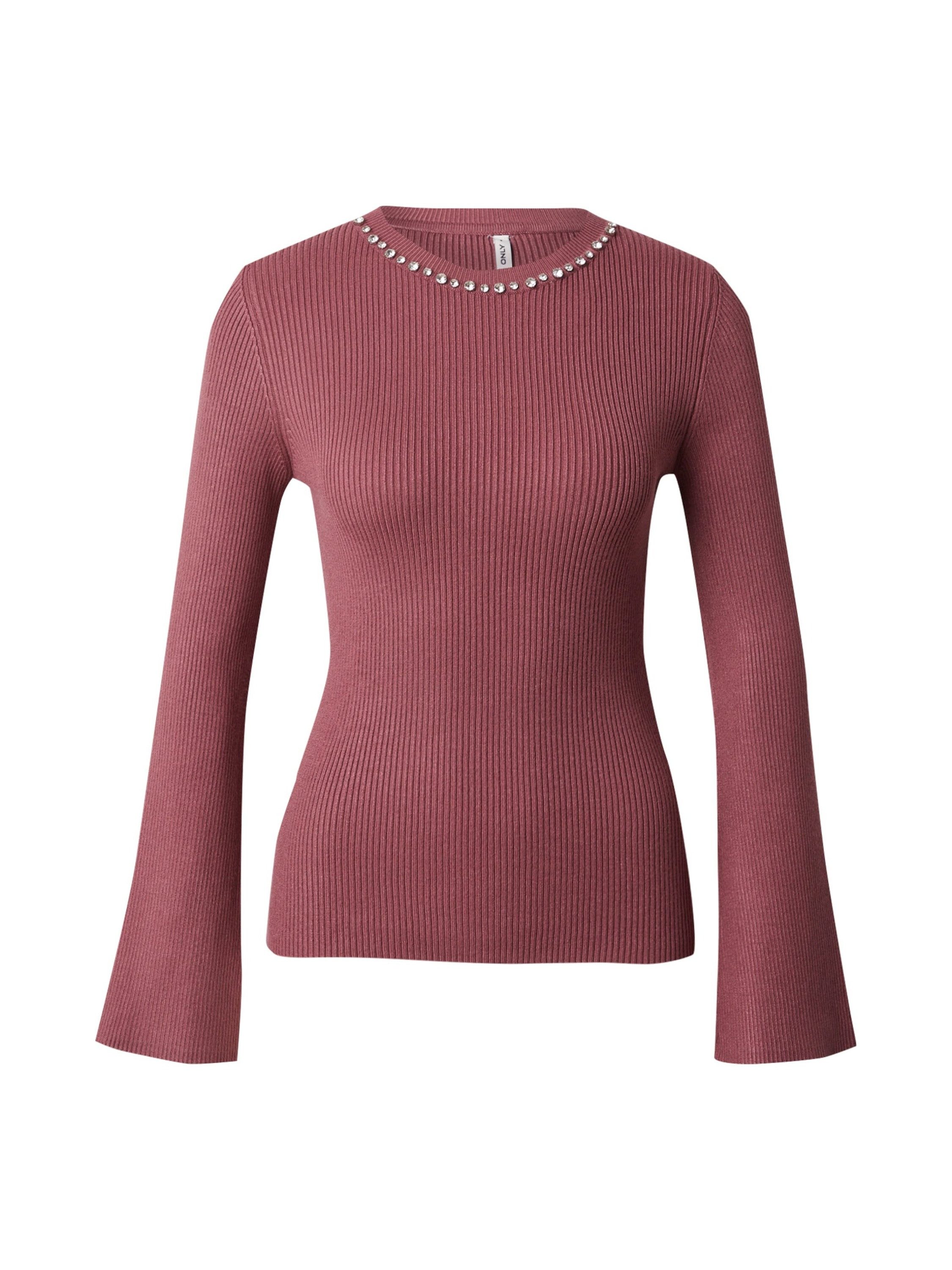 Rundhalspullover ONLNATASCHA LS BLING O-NECK CC KNT