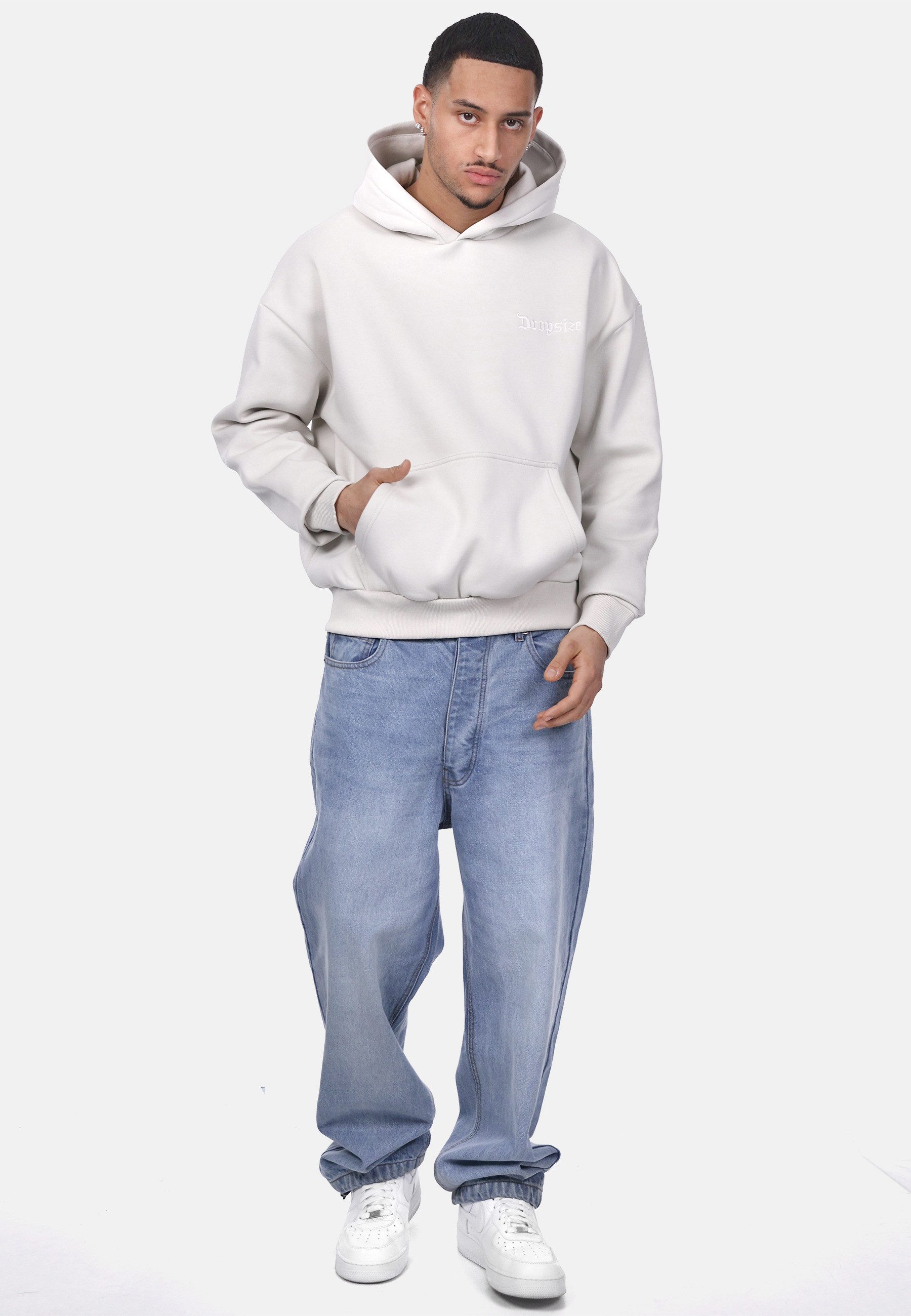 Dropsize Kapuzenpullover Dropsize HEAVY OVERSIZE EMBO HOODIE (1-tlg)
