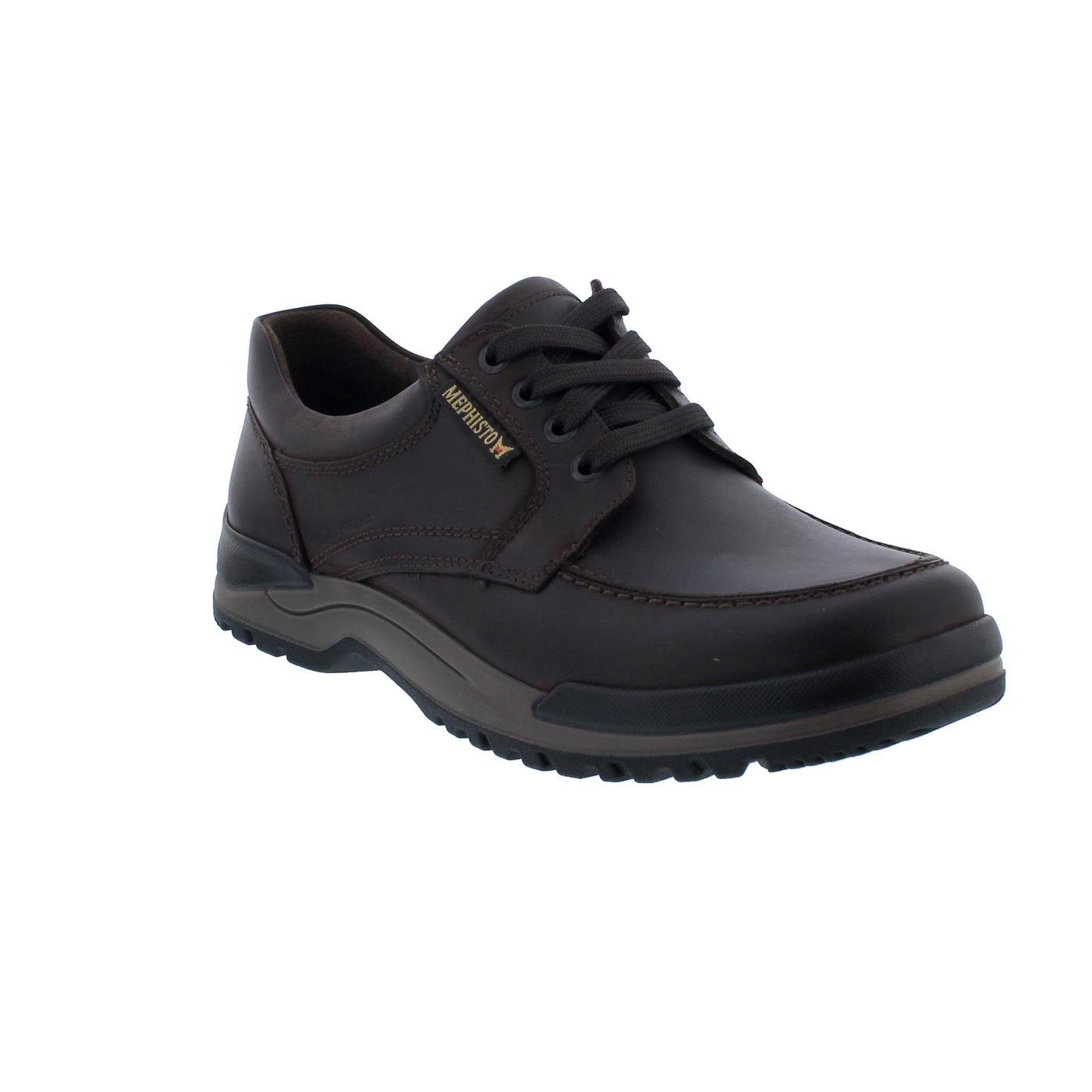 Mephisto Mephisto CHARLES Halbschuh, Fettleder, AIR-RELAXE - Technologie, Grizz Schnürschuh