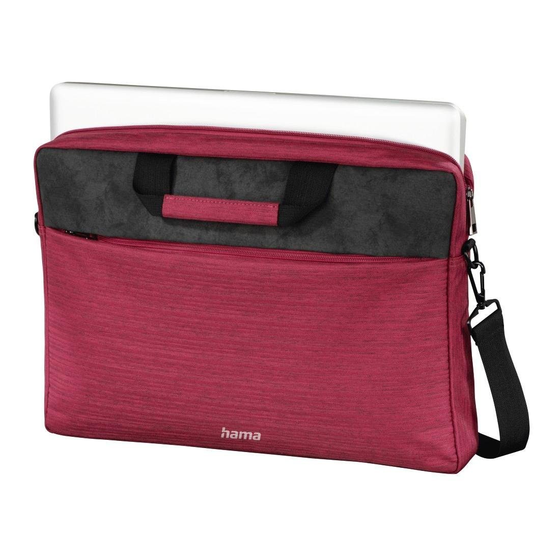 Laptop-Tasche 40 Hama Notebook-Tasche, Laptoptasche 40 Für cm "Tayrona", Displaygröße: (15,6) cm bis rot (15,6)