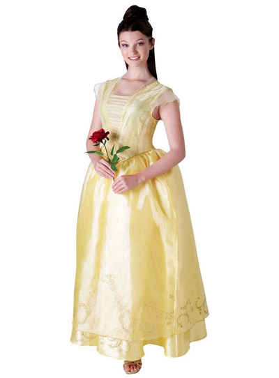 Rubie´s Kostüm Disney Prinzessin Belle Kostüm, Klassische Märchenprinzessin aus dem Disney Universum in glanzvollem
