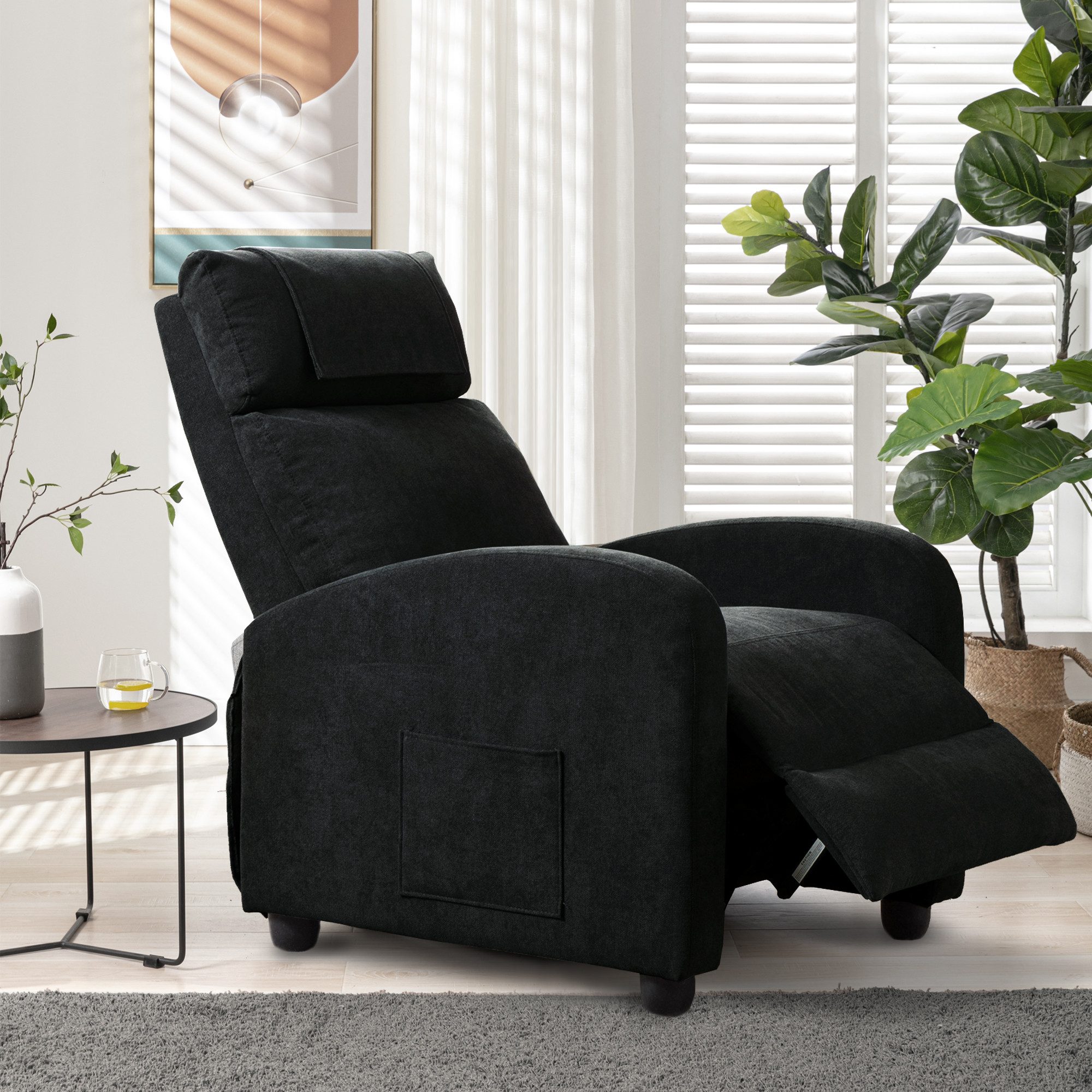HomeGuru Massagesessel Relaxsessel,Fernsehsessel,Ruhesessel,Liegefunktion,Vibration,Heizung (Einzelsessel, 1-St., Packung), mit Relaxfunktion