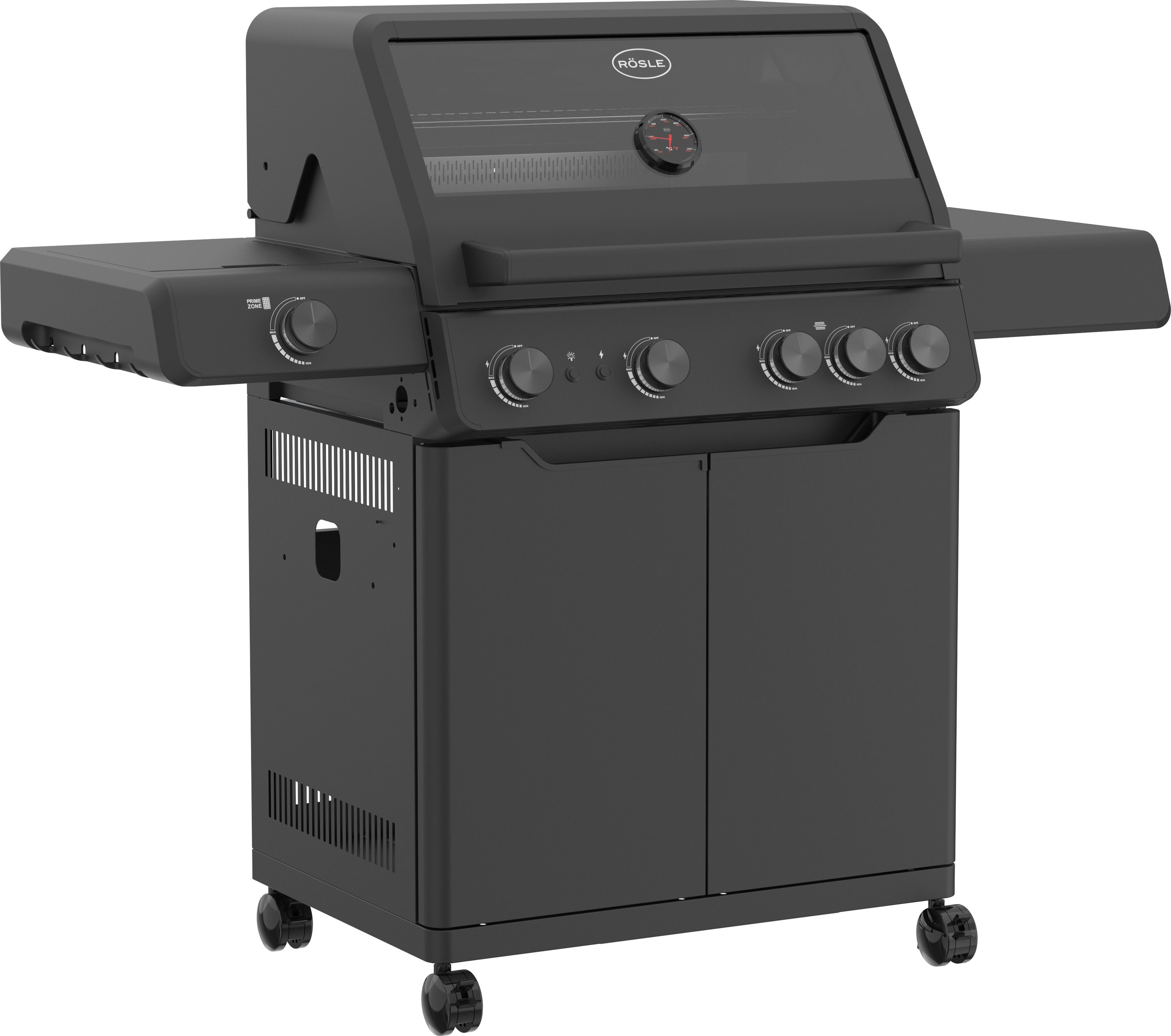 RÖSLE Gasgrill ALLFLAME Hero 4, 50 mbar