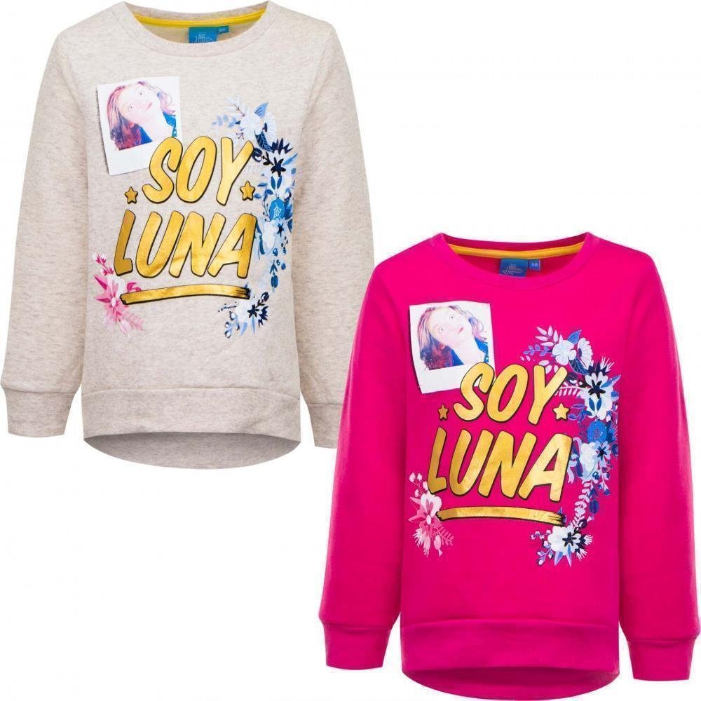 Luna 116-152, beige Sun pink, Sweatshirt Größen oder Sweatshirt City Soy