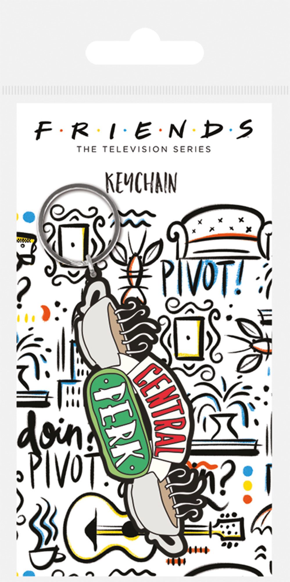 Schlüsselanhänger Friends - Keyring - Central Perk Sketch