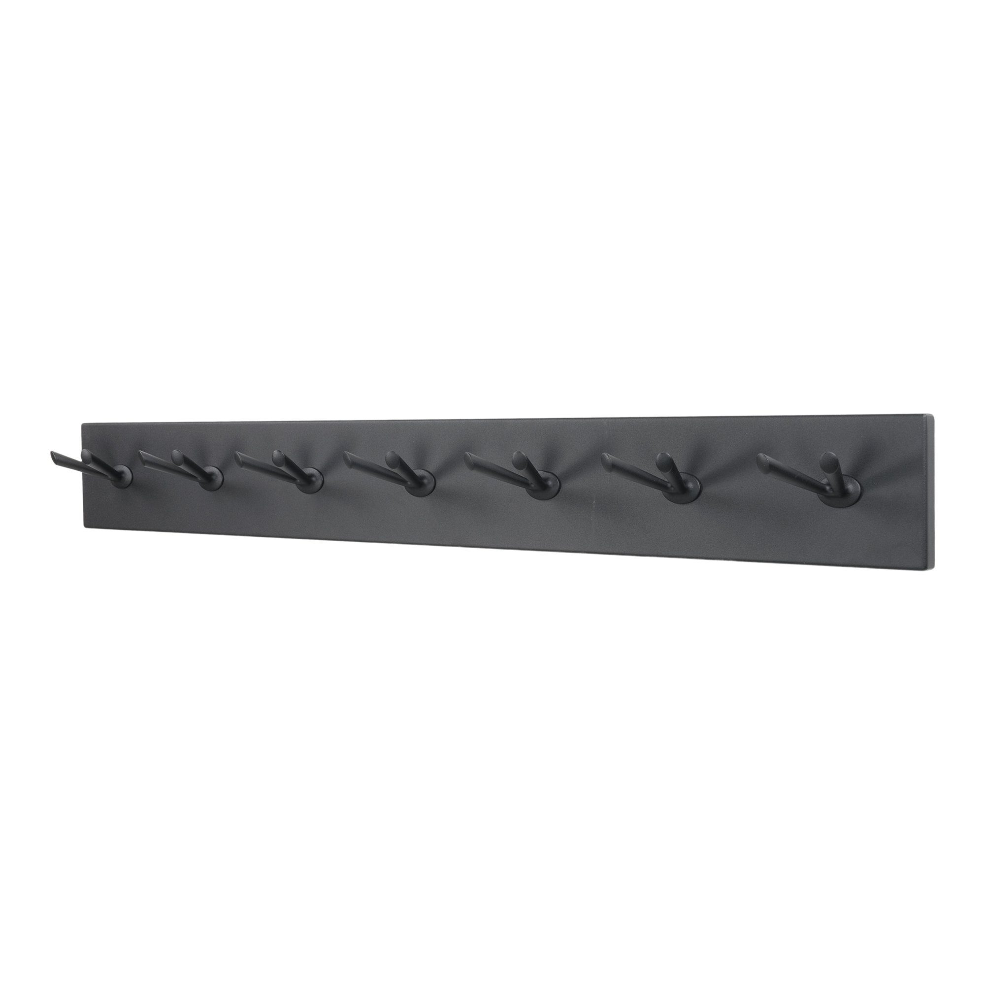 Spinder Design Garderobenleiste Spinder Design Wandgarderobe Pull 7, Schwarz