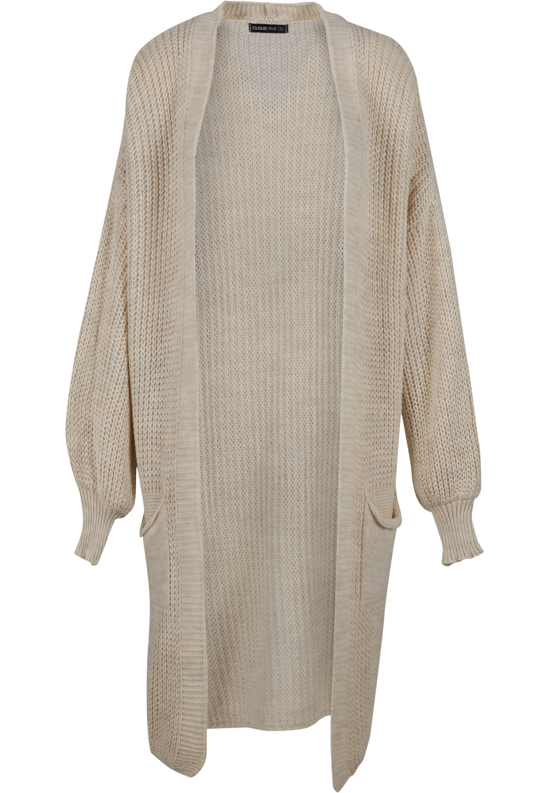CLOUD 5IVE Cardigan CLOUD 5IVE Cloud 5ive Longform Knit Cardigan with 2-Poc günstig online kaufen