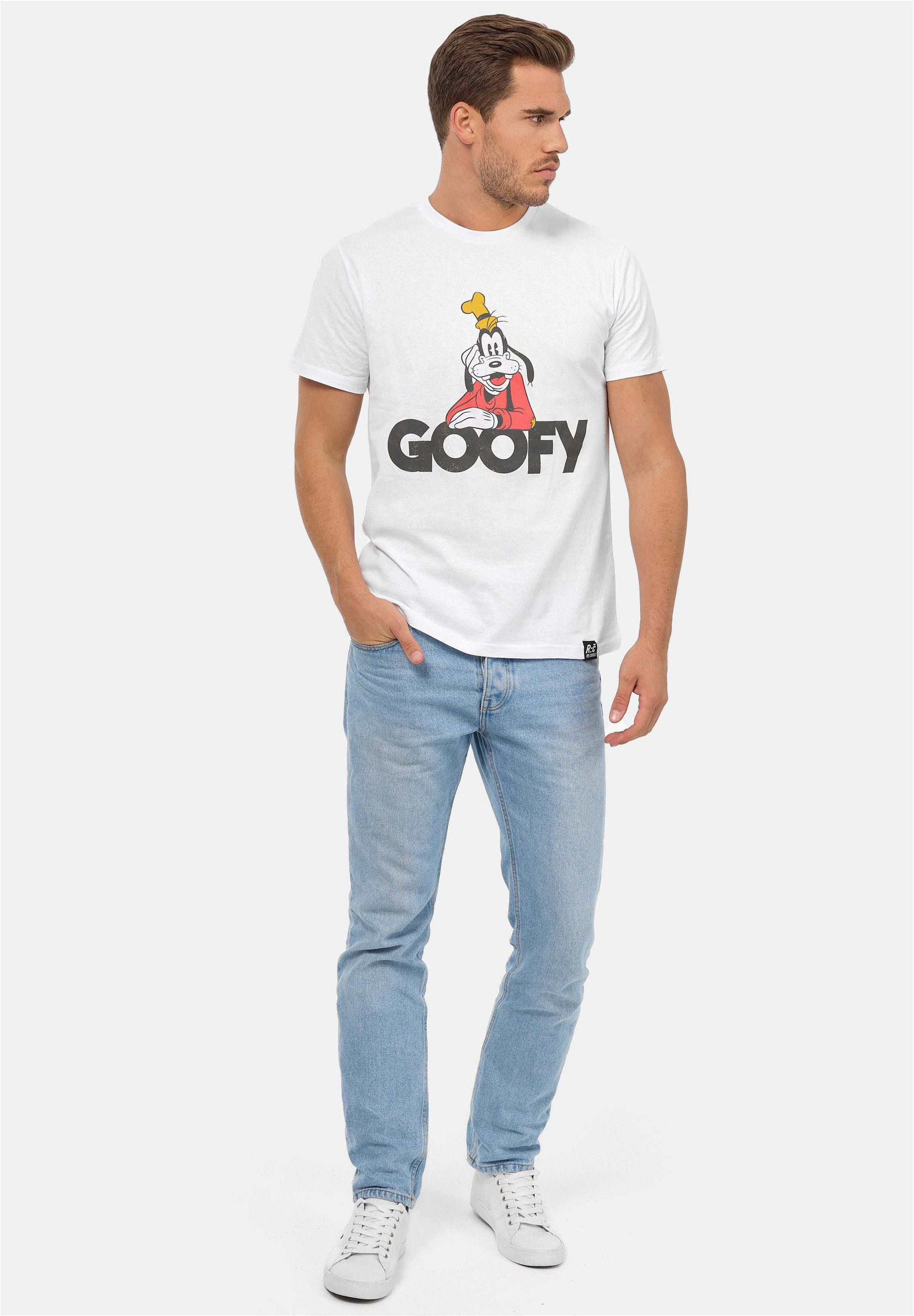 Recovered T-Shirt Disney Goofy mit coolem Goofy-Print
