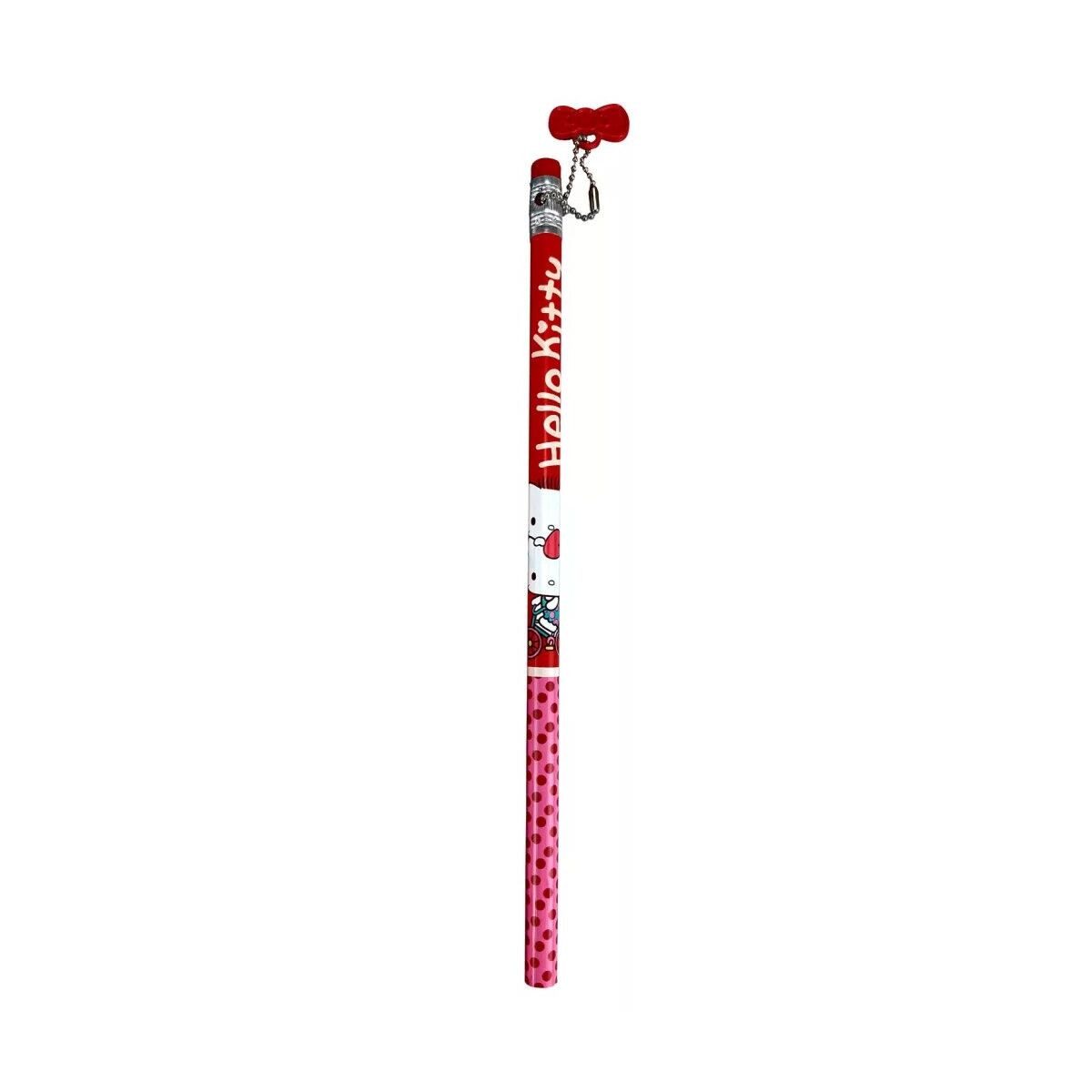 Hello Kitty Kreativset Hello Kitty Sweetheart Bicycle HB Grafitstift mit Dekoration