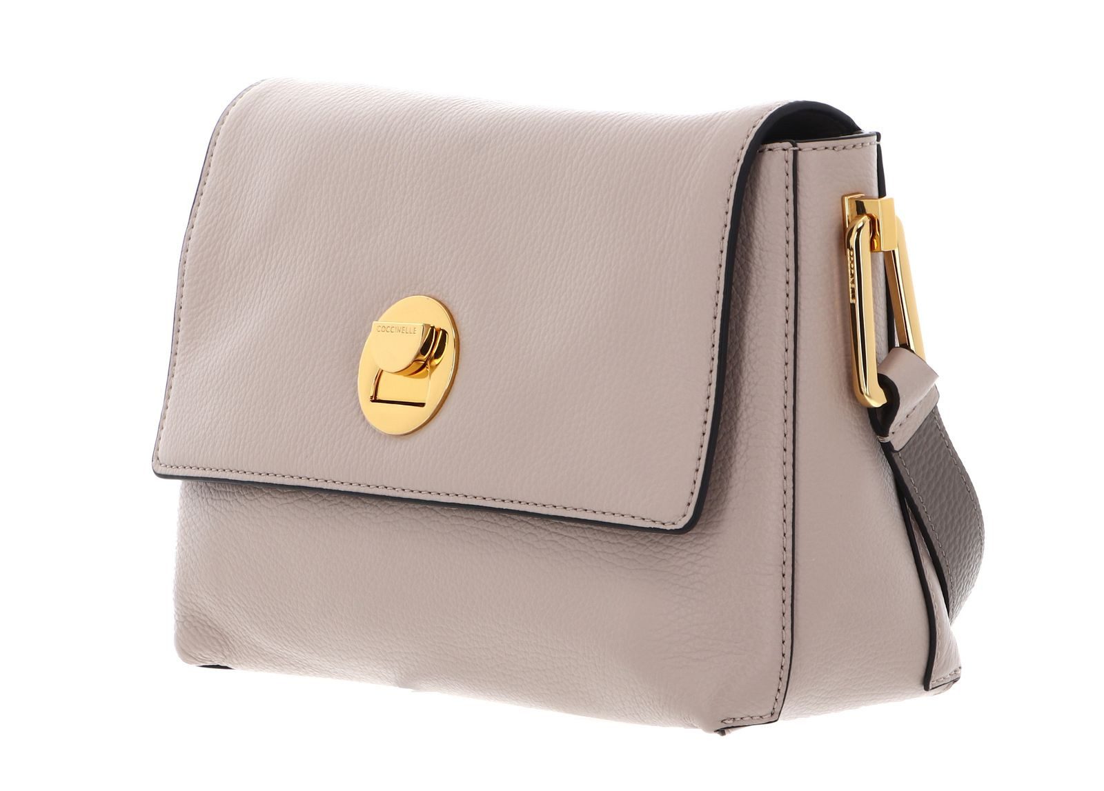 COCCINELLE Umhängetasche Grained Leather Crossbody Bag, aus echtem Rindsleder