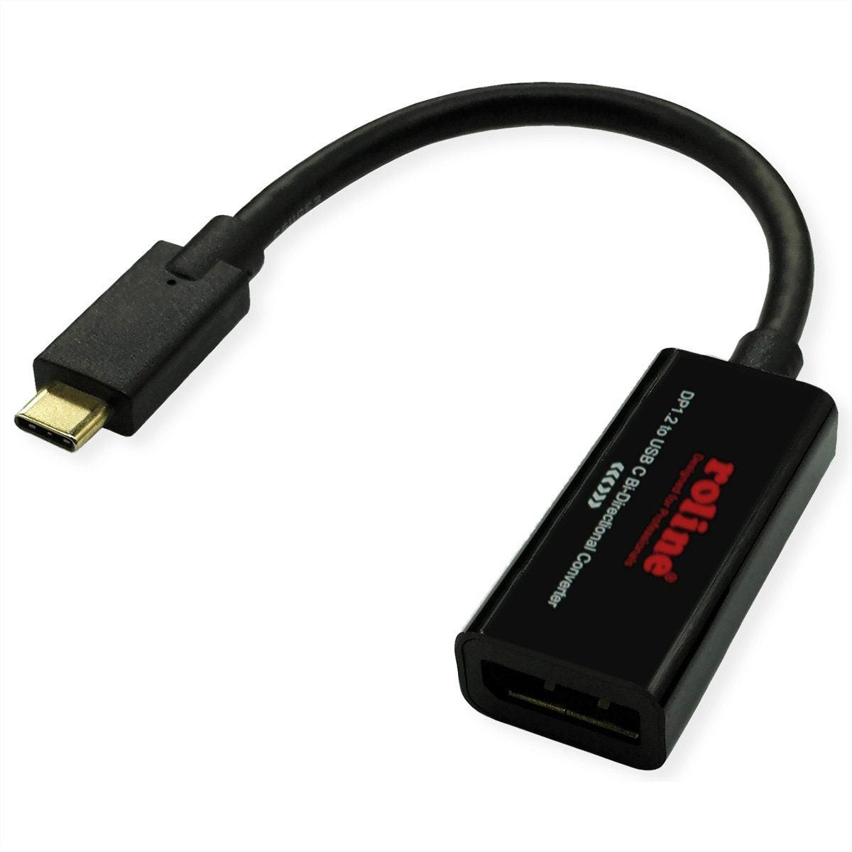 USB Typ C - DisplayPort, v1.2, bidirektionaler Kabel-Adapter, ST/BU Audio- & Video-Adapter