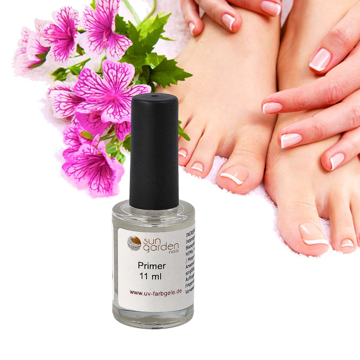 Sun Garden Nails Nageldesign Zubehör Primer 11 ml - Haftvermittler, professionelle Studioqualität
