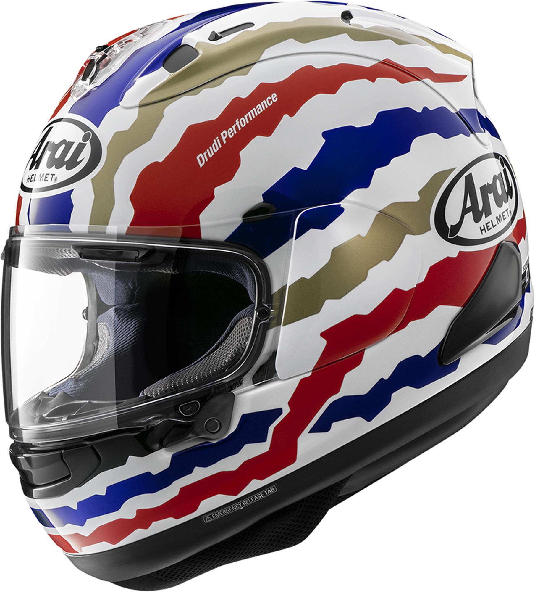Arai Motorradhelm RX-7V Evo Doohan Jubilee Restyle Helm, Pinlock