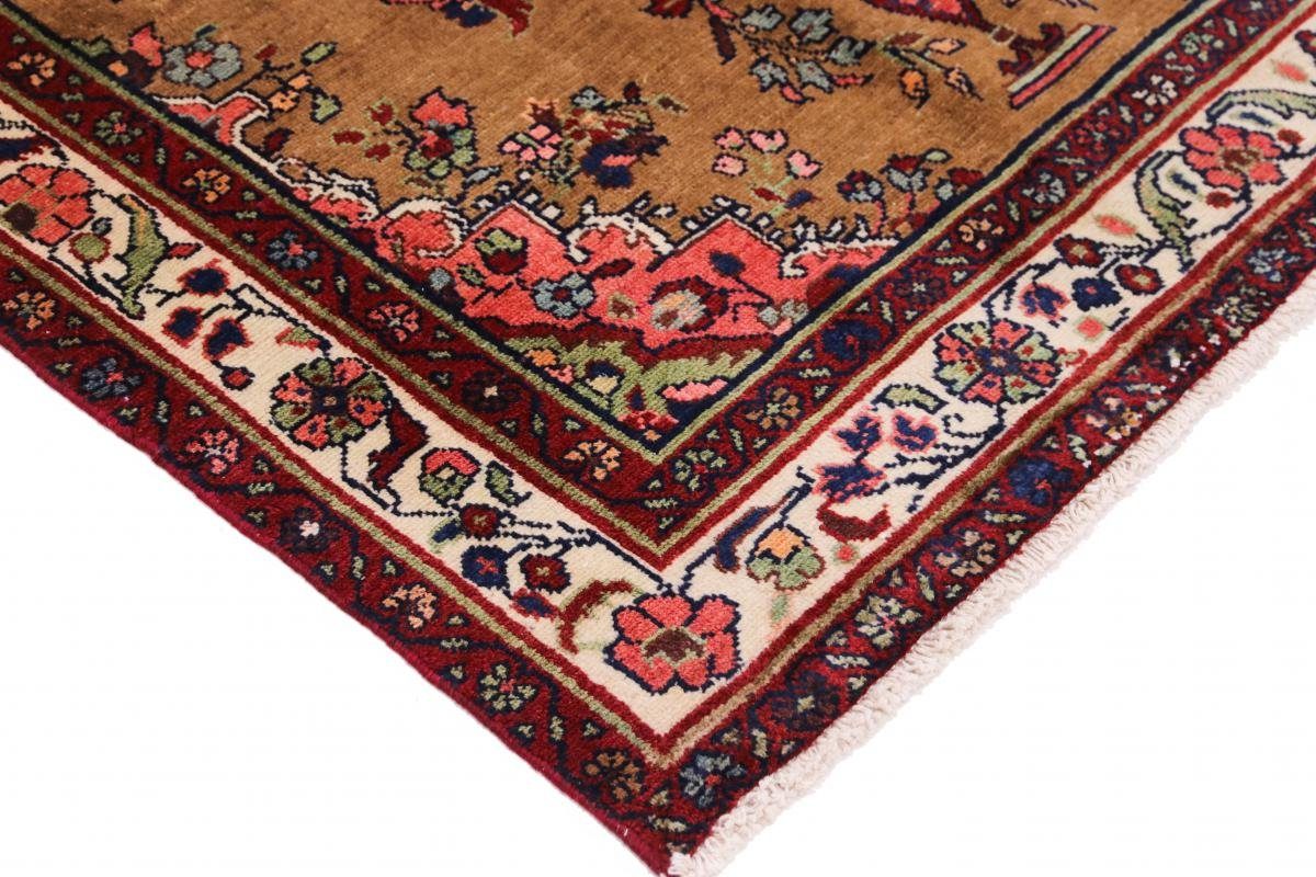 Orientteppich Hamadan 124x221 Handgeknüpfter Orientteppich 8 Perserteppich, mm rechteckig, Nain / Höhe: Trading