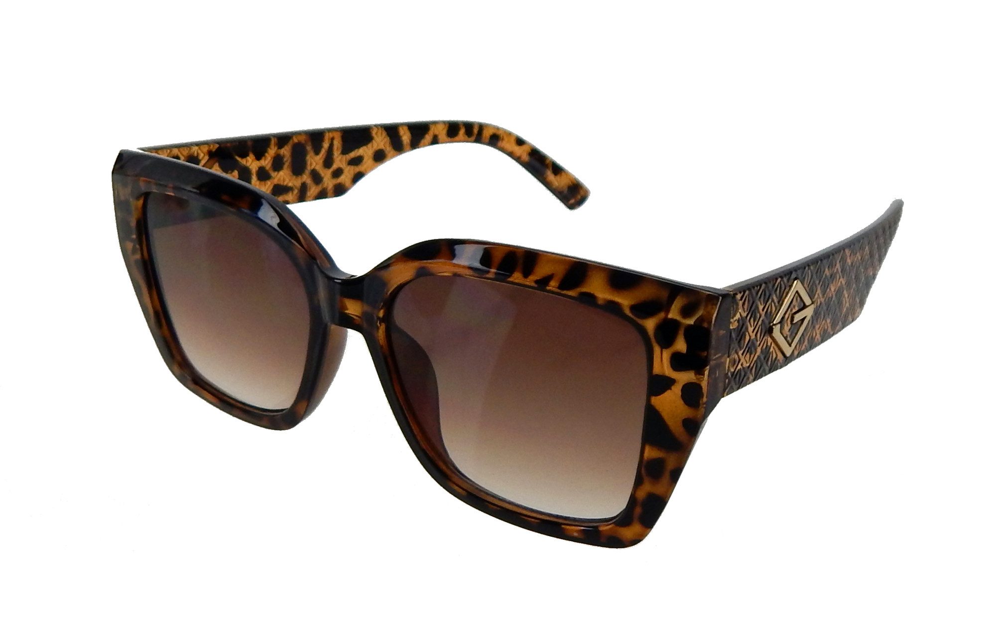 Ella Jonte Sonnenbrille Trendige Oversize-Sonnenbrille mit markantem Rahmen