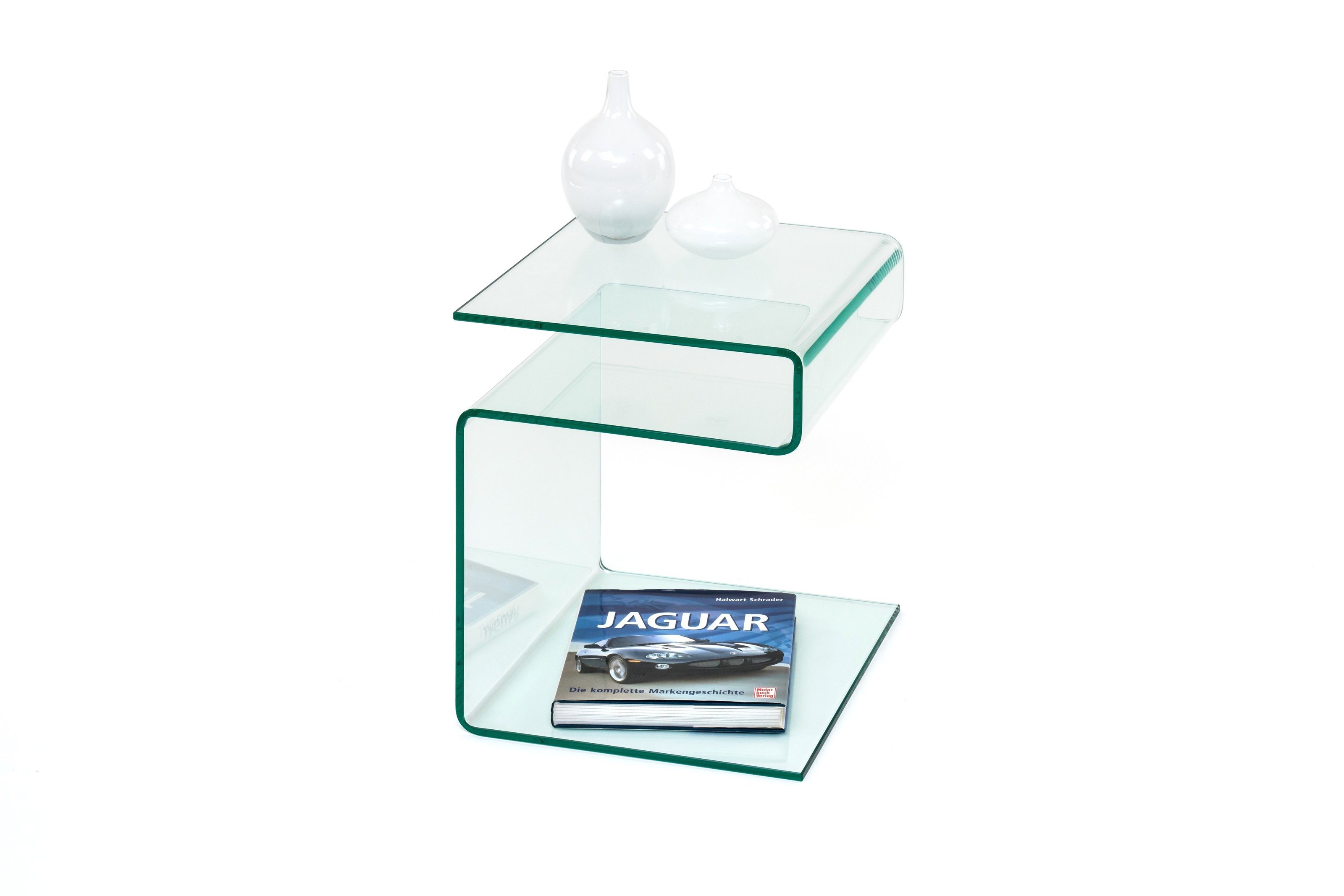 Concept GmbH Beistelltisch in Klarglas, Glas günstig online kaufen
