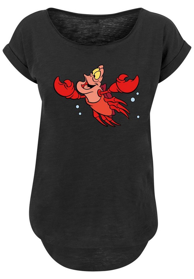 F4NT4STIC T-Shirt Disney Arielle die Meerjungfrau Sebastian Bubbles Print