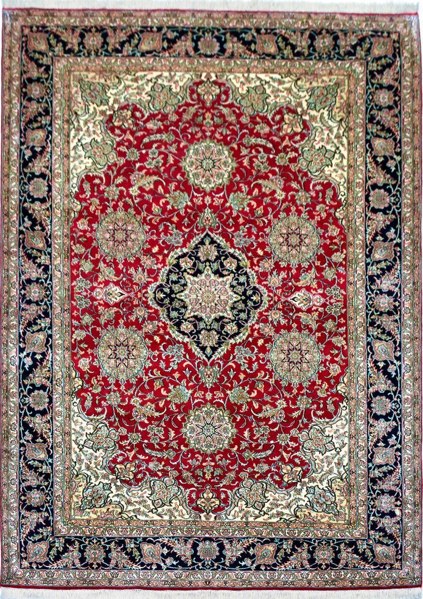 Seidenteppich KASHAN 5871 von KAYOOM - Einzelstück mit Echtheitszertifikat