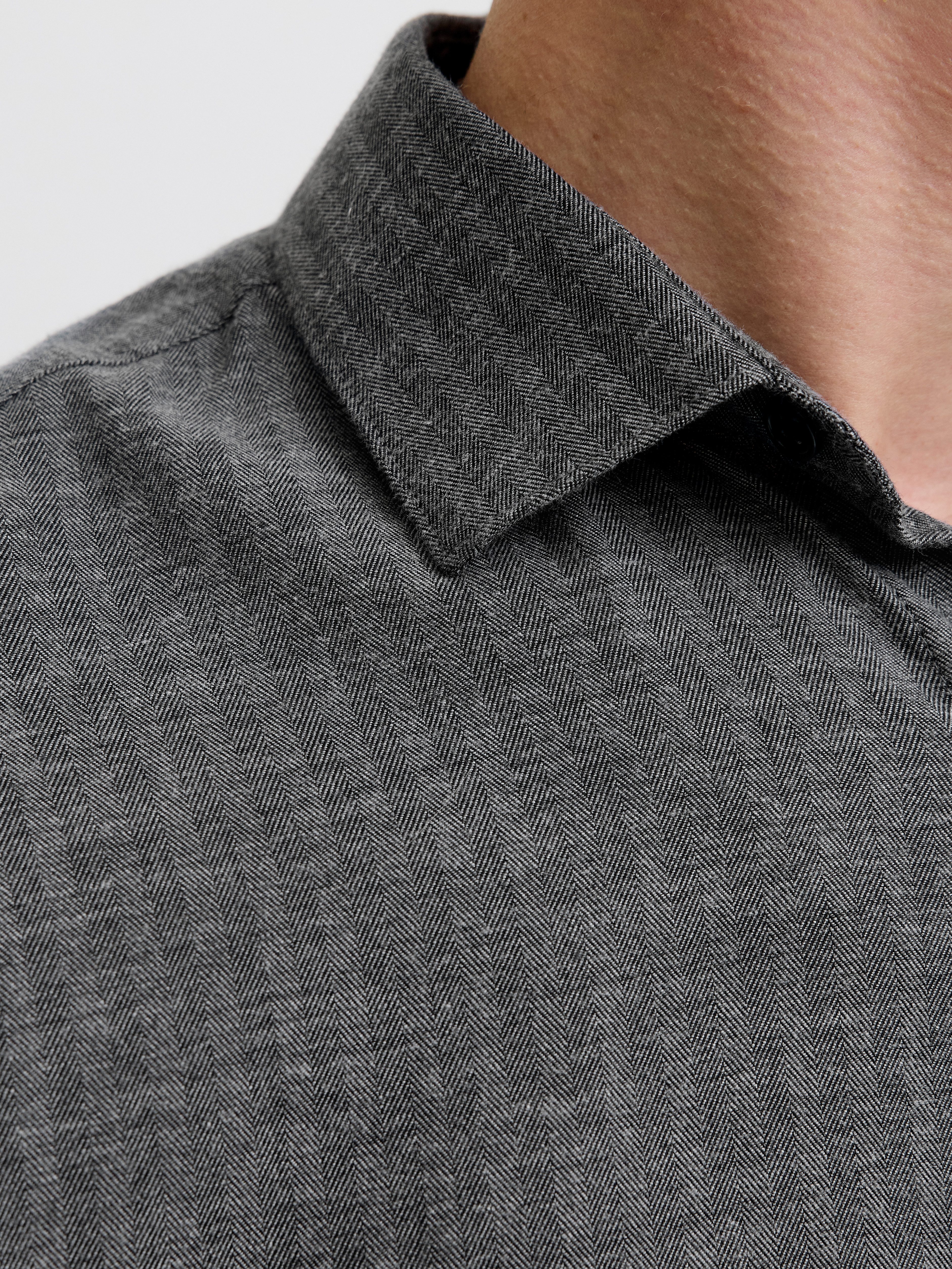 Jack & Jones Langarmhemd JPRBLAPARKER MELANGE L/S SHIRT BF